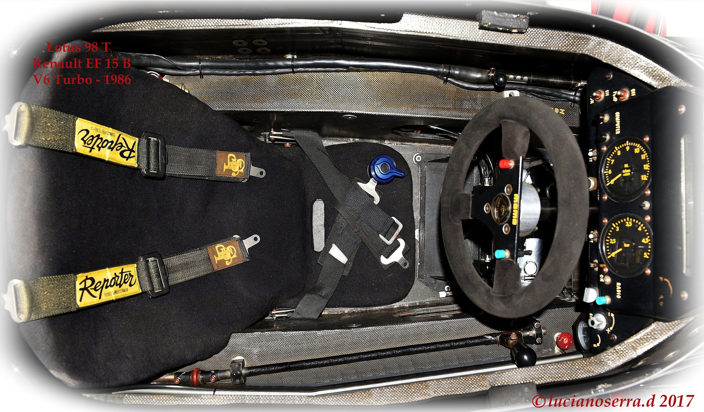 Lotus Renault EF 98 T 15 B V6 Turbo - 1986