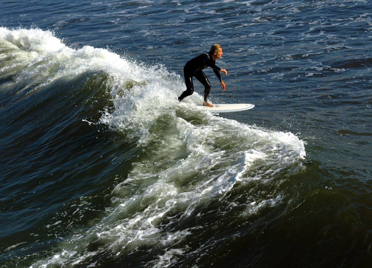 On the crest of the wave ...