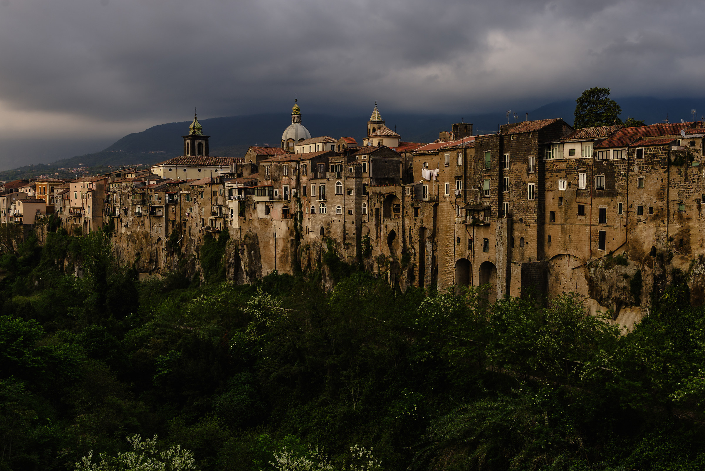 Sunset in Sant'Agata dei Goti