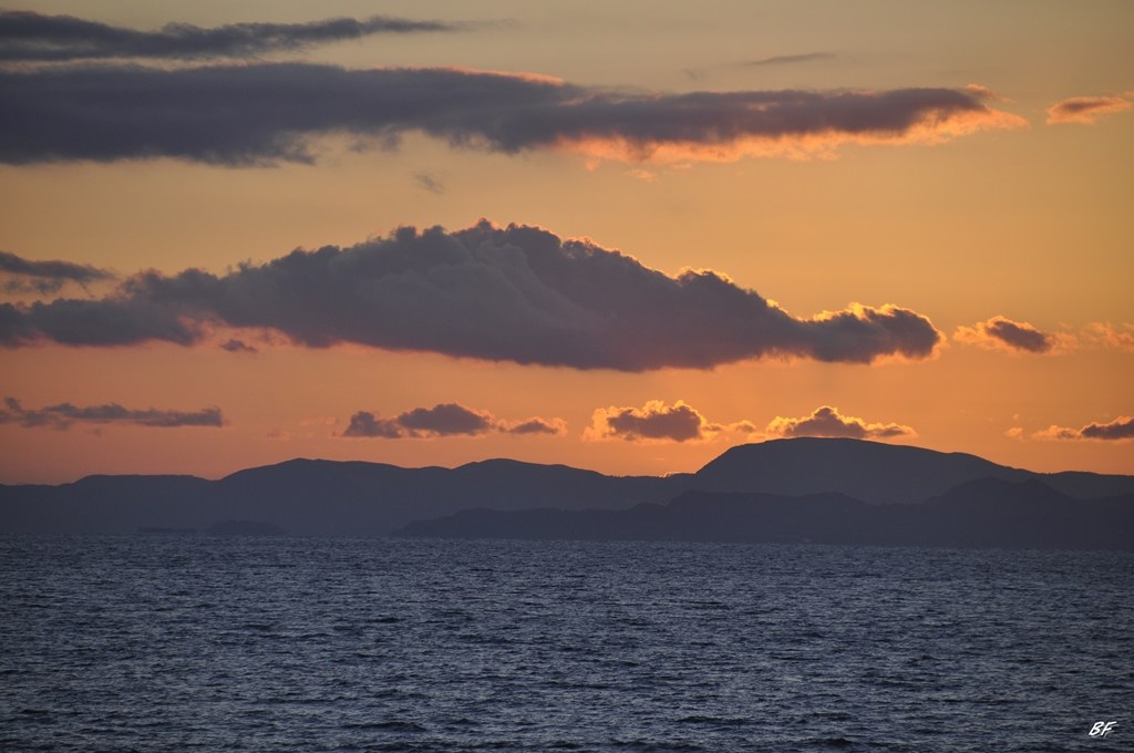 Sunset in the Peloponnese, Greece