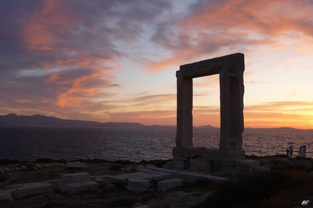 Sunset in Naxos, Greece
