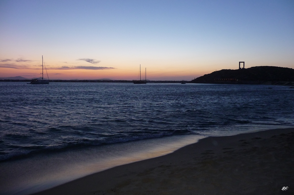 Sunset in Naxos, Greece