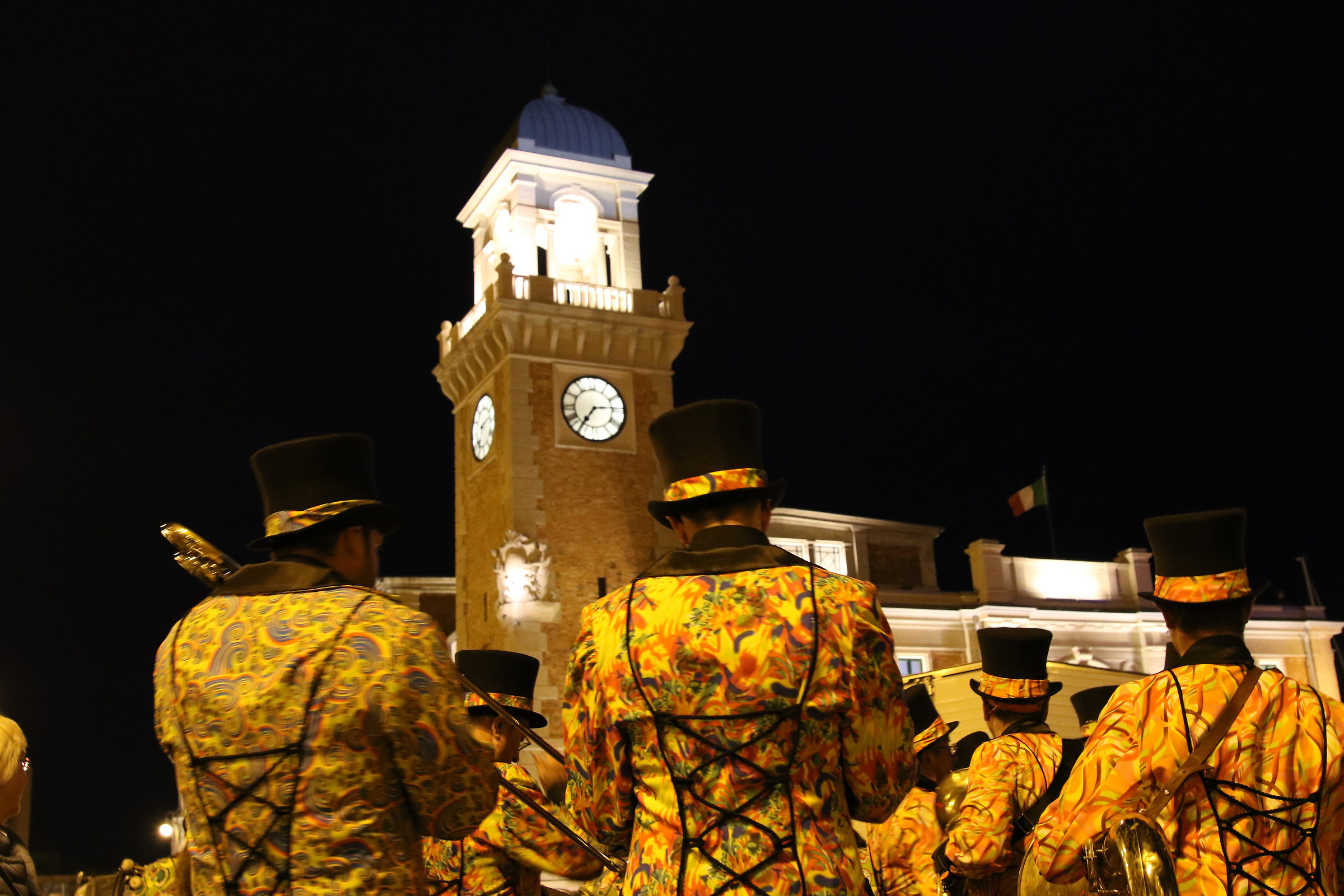 Trieste in the evening.