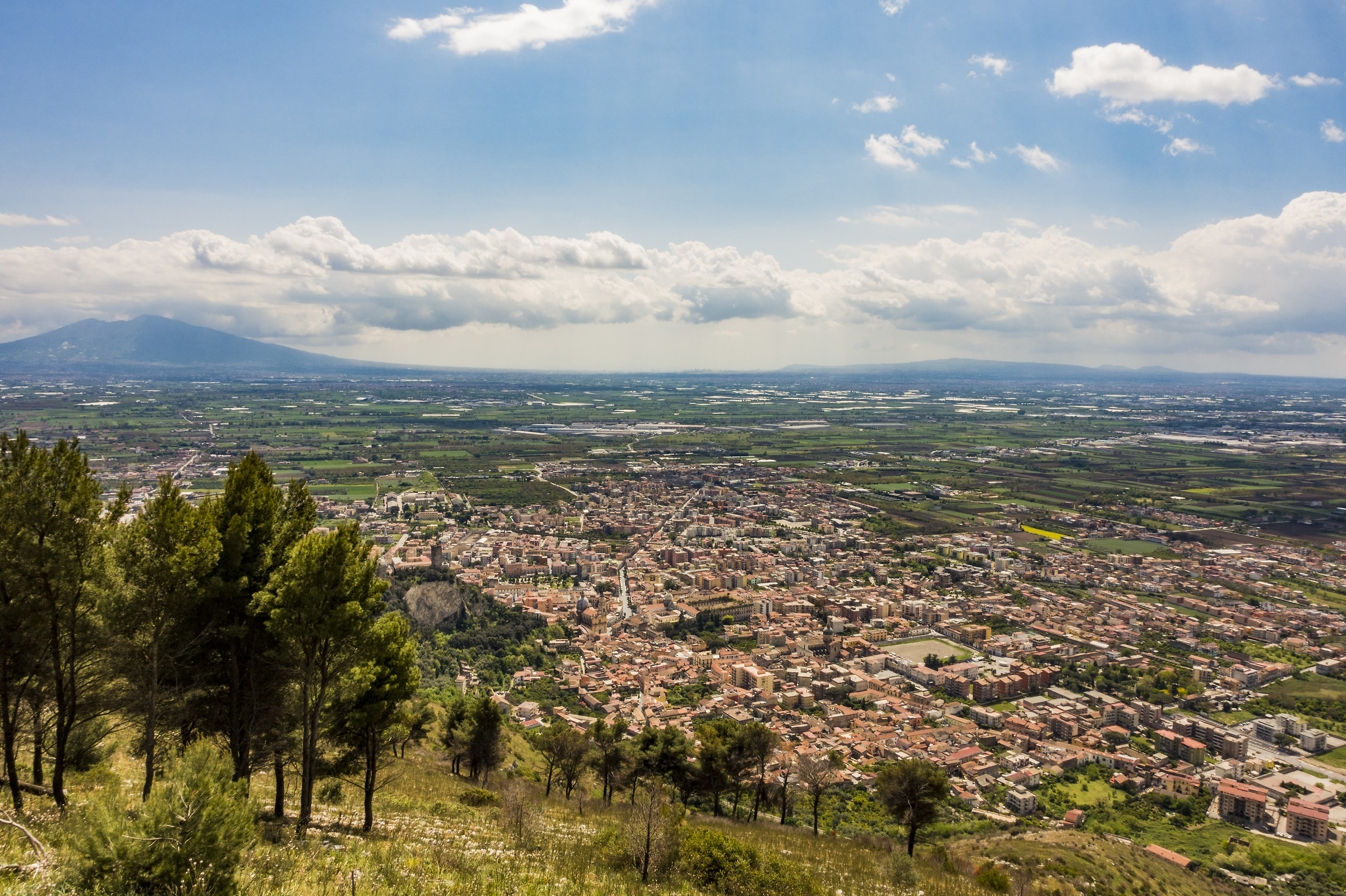 View of Vesuvius Maddaloni