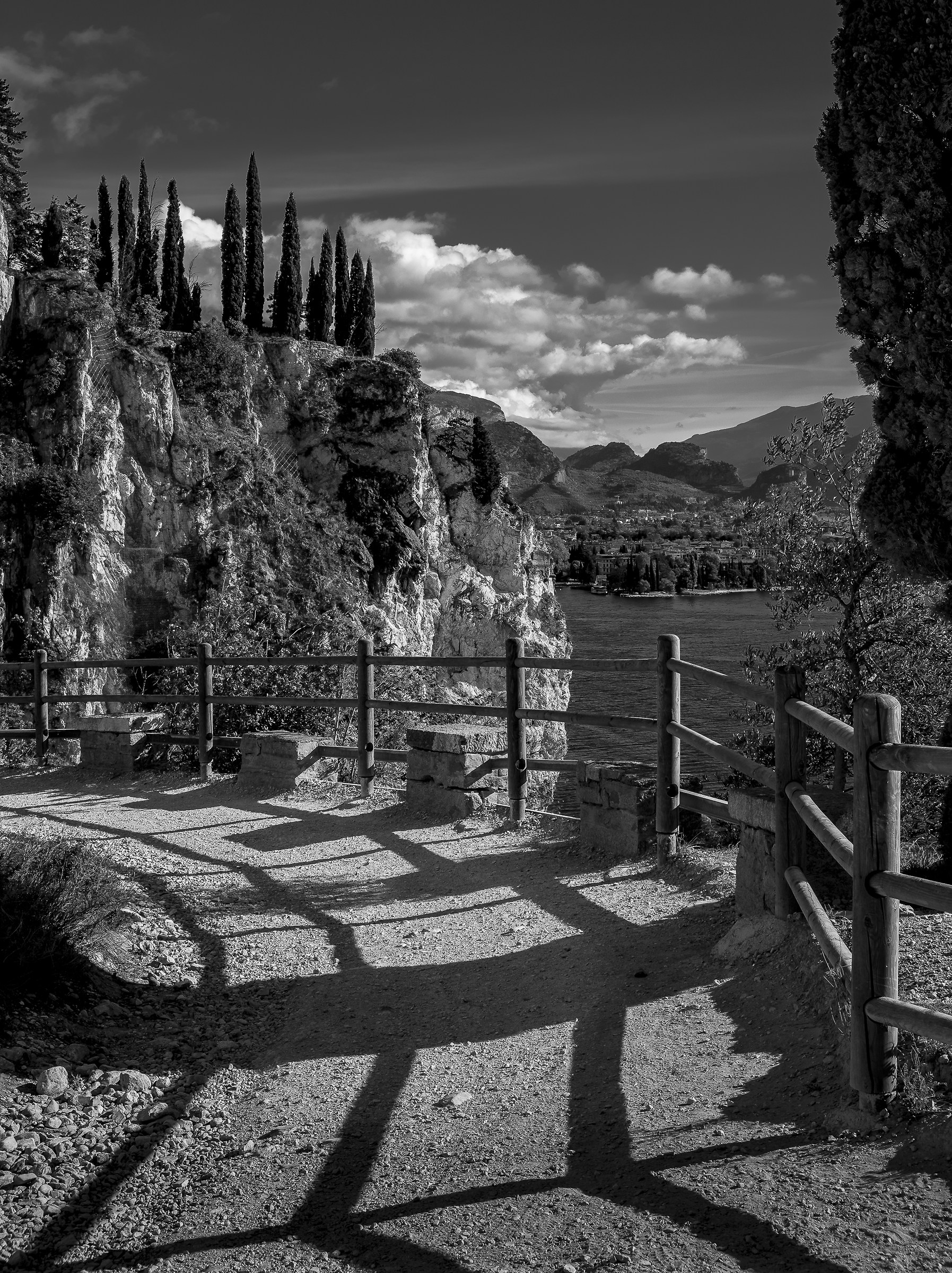 Riva del Garda from the Ponale road