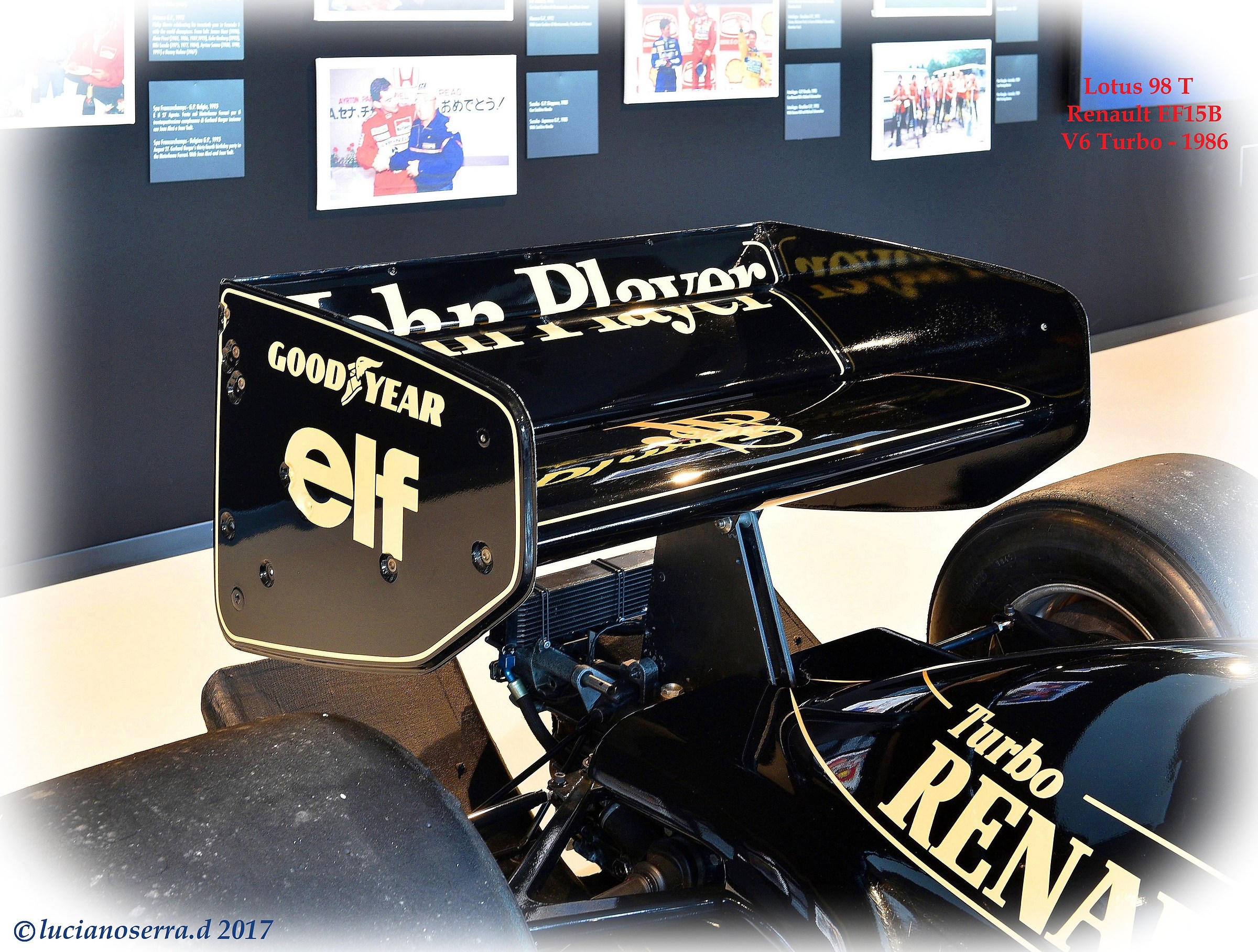 Lotus Renault EF 98 T 15 B V6 Turbo - 1986