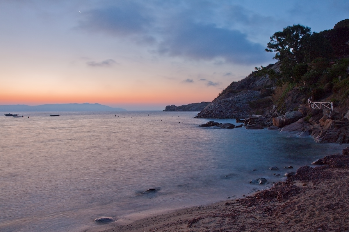 Alba sull'Arenella - Giglio Island