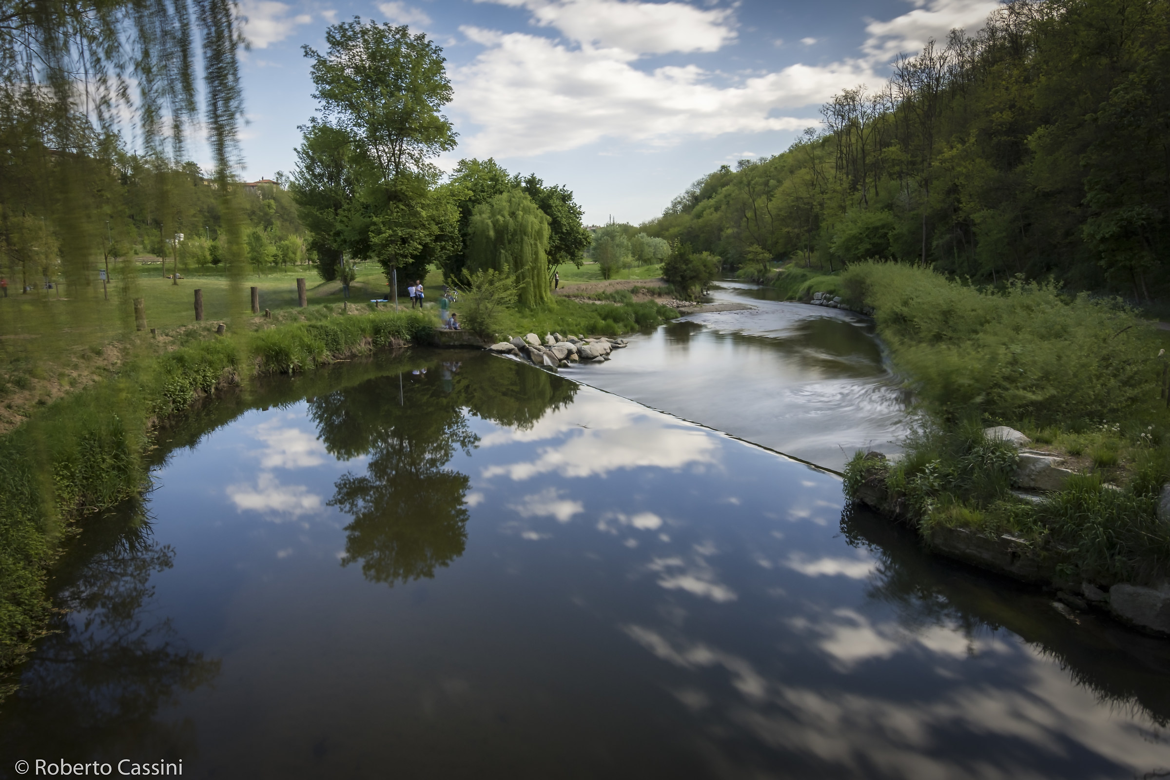 reflections on the water