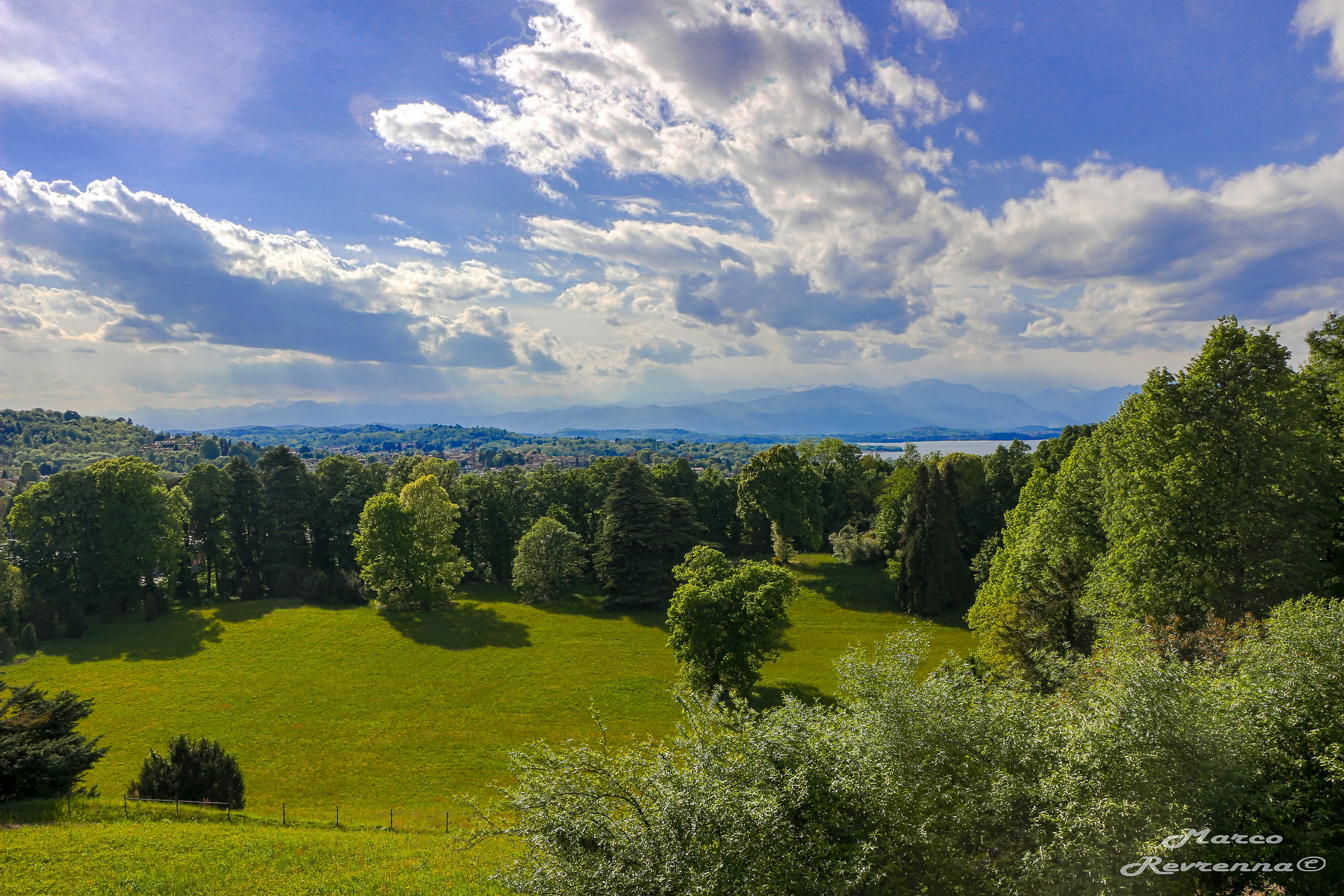 Panorama da Villa Cagnola
