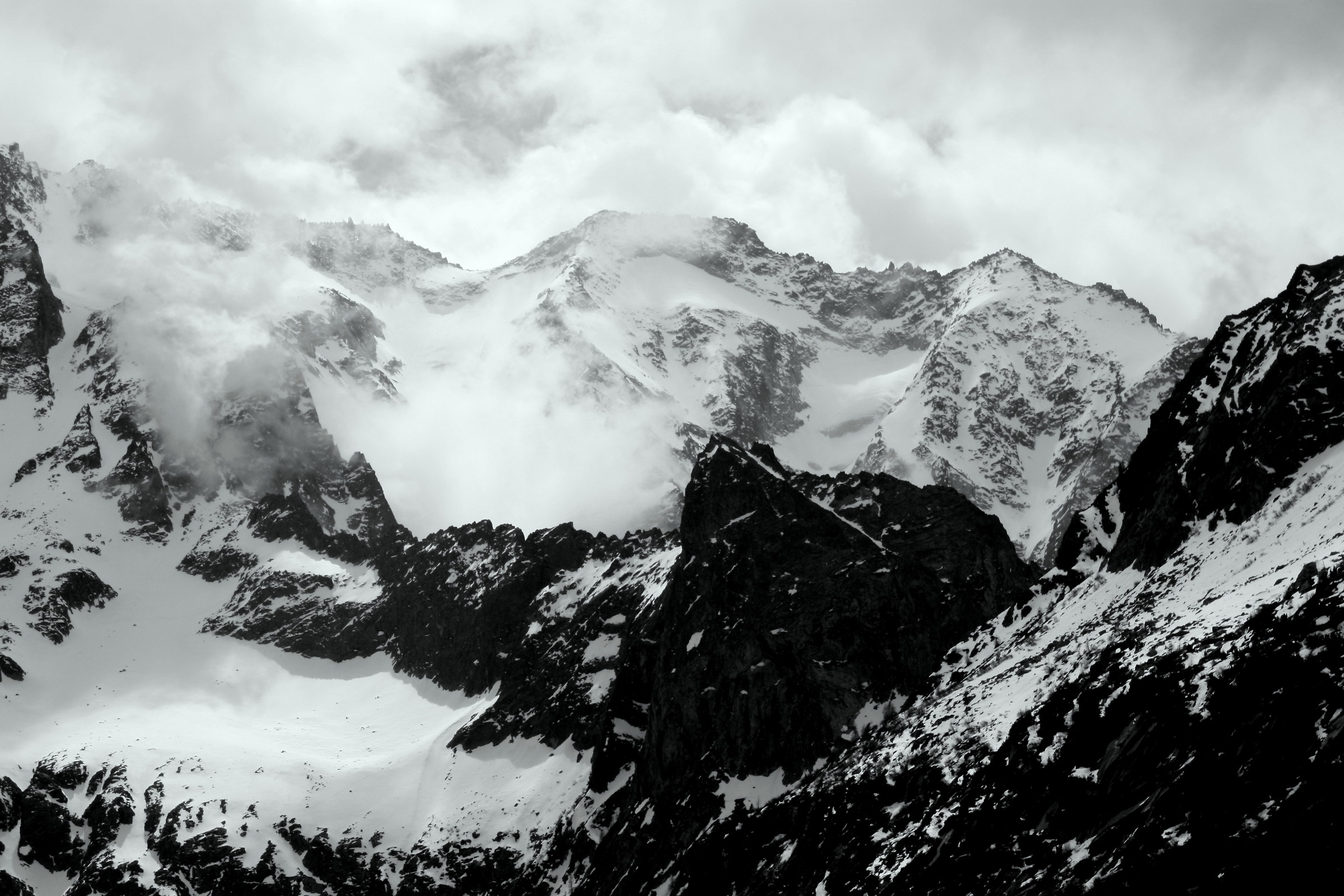 Gruppo del Baitone dal Lago dell'Aviolo