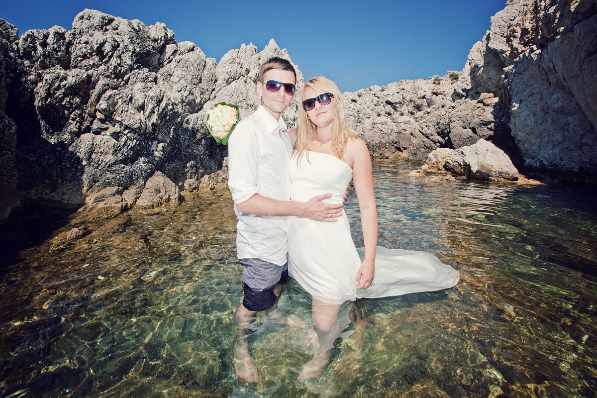 Bride wet bride ....