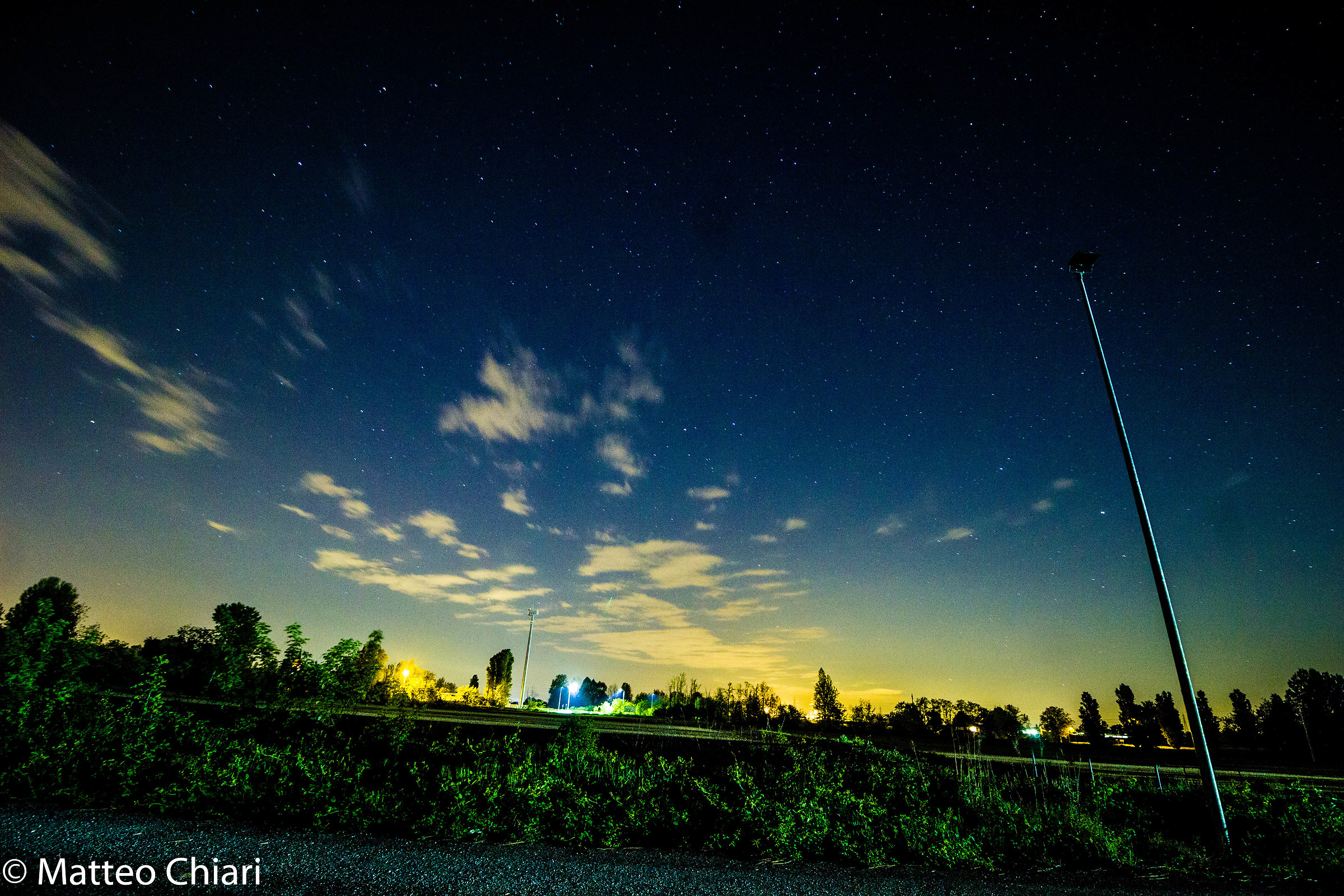 Paesaggio notturno Cremona 1