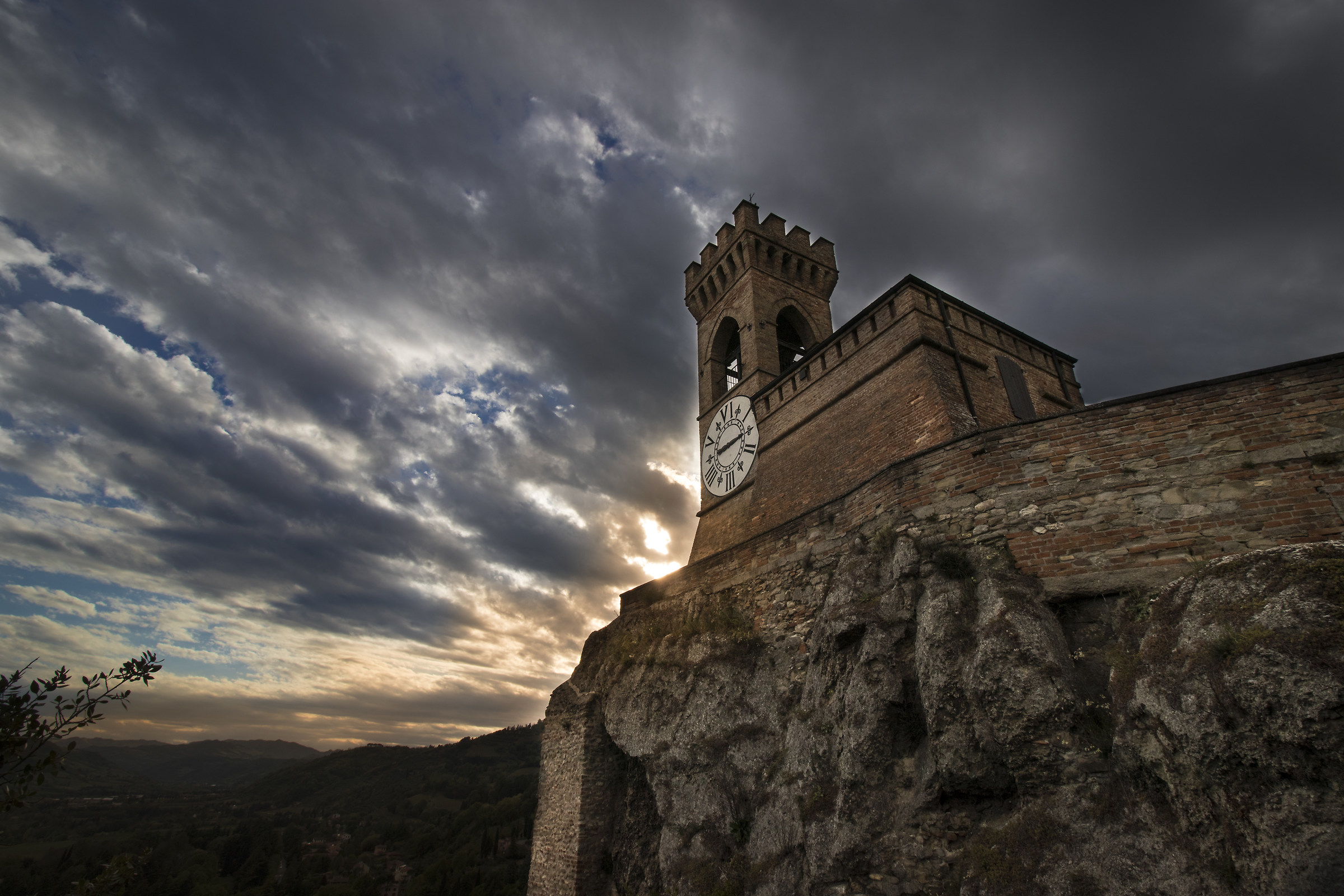 Tramonto a Brisighella