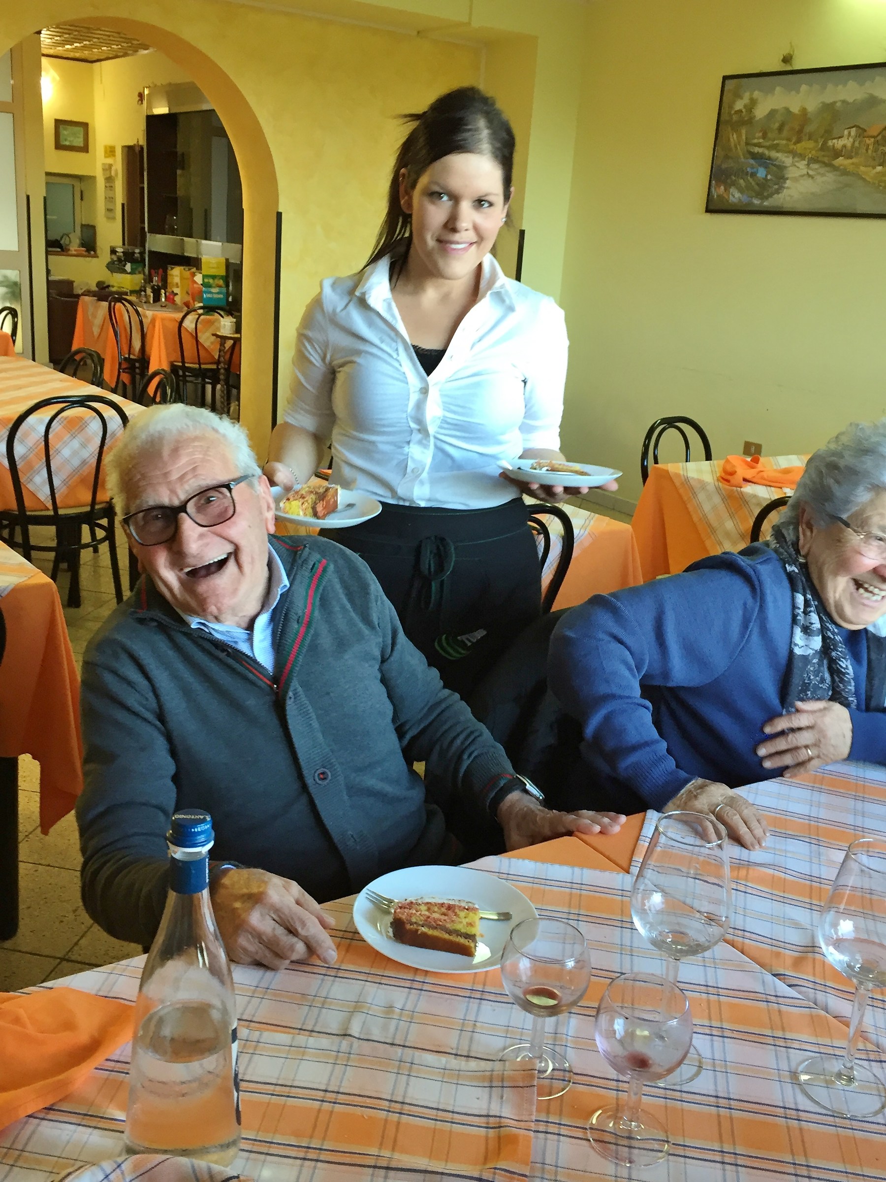 He liked only the cake?