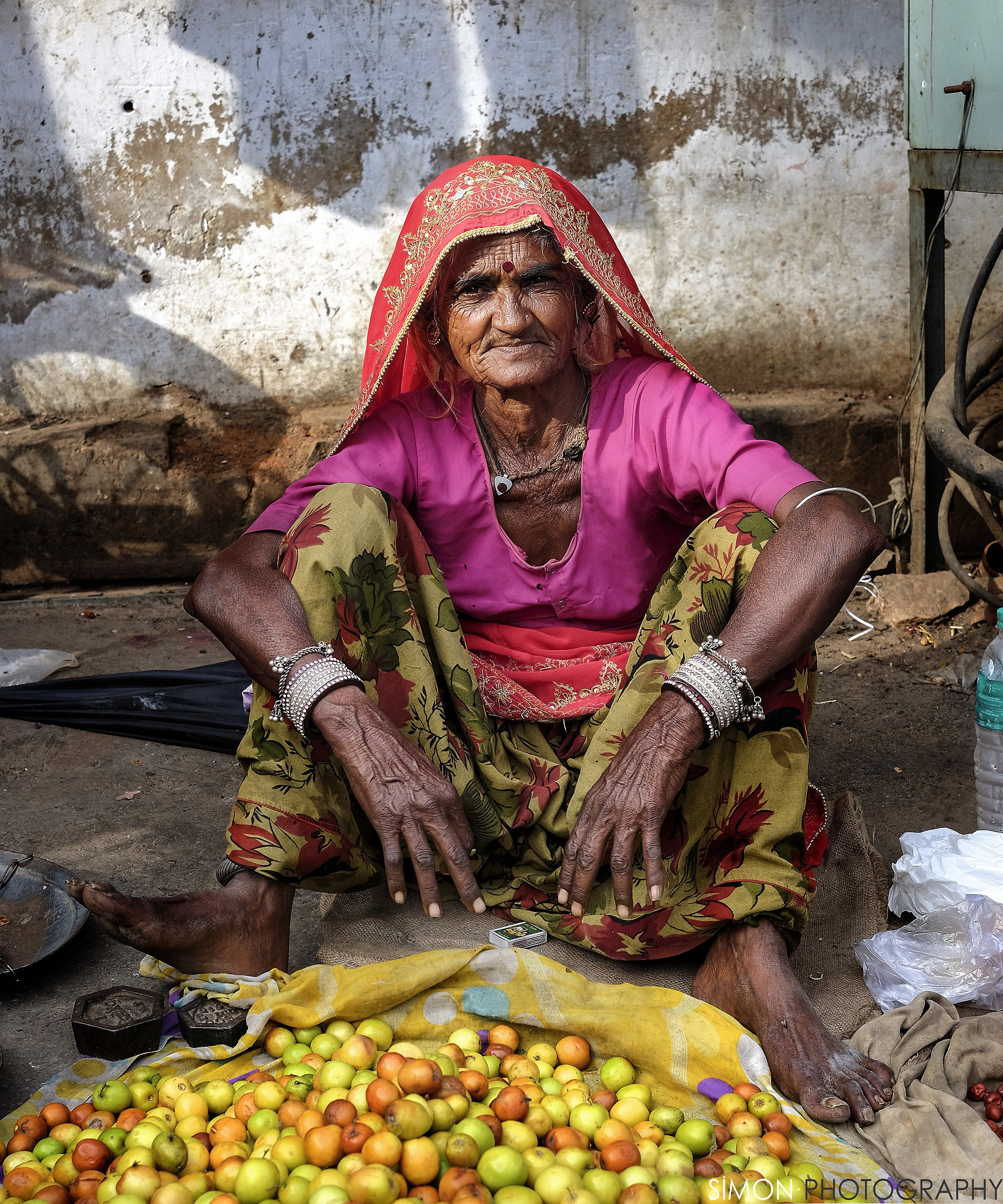 Fruttivendola indiana