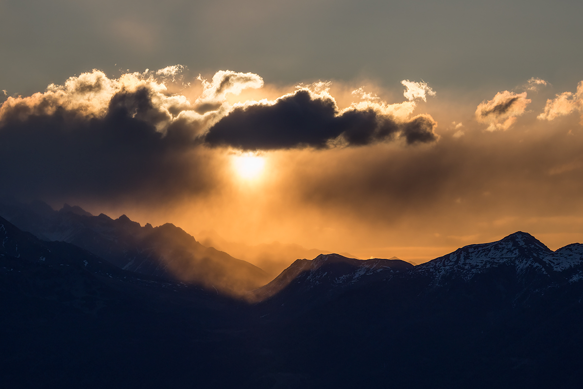 Sunrise on the Mortirolo