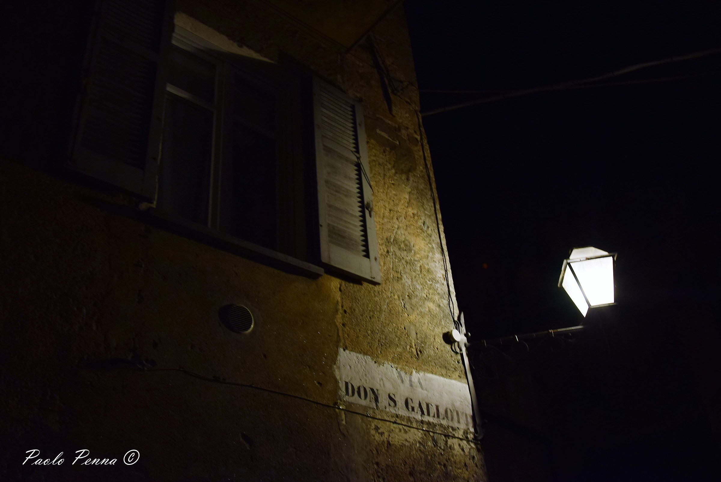 scorcio notturno di Cannobio (vb)