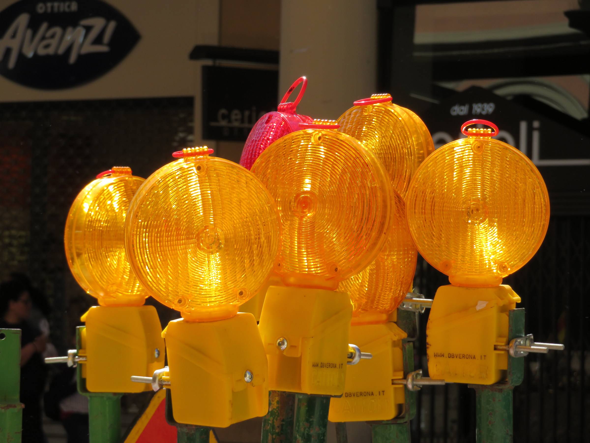 Lampeggianti al sole