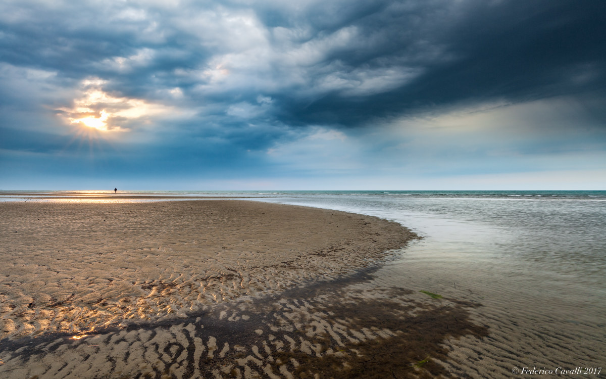 Spiraglio di sole prima del temporale