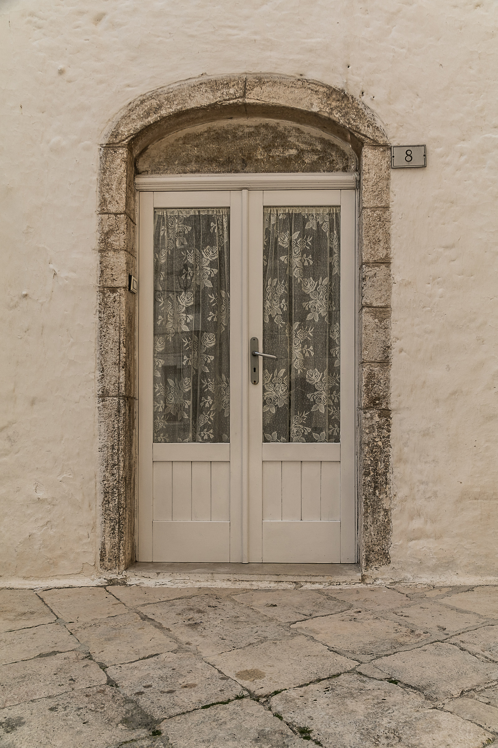 white door