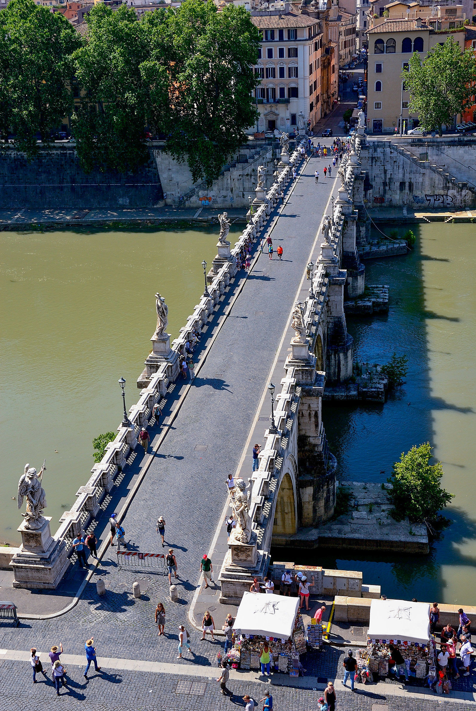 Bridges Historical Romans: Ponte Sant'Angelo
