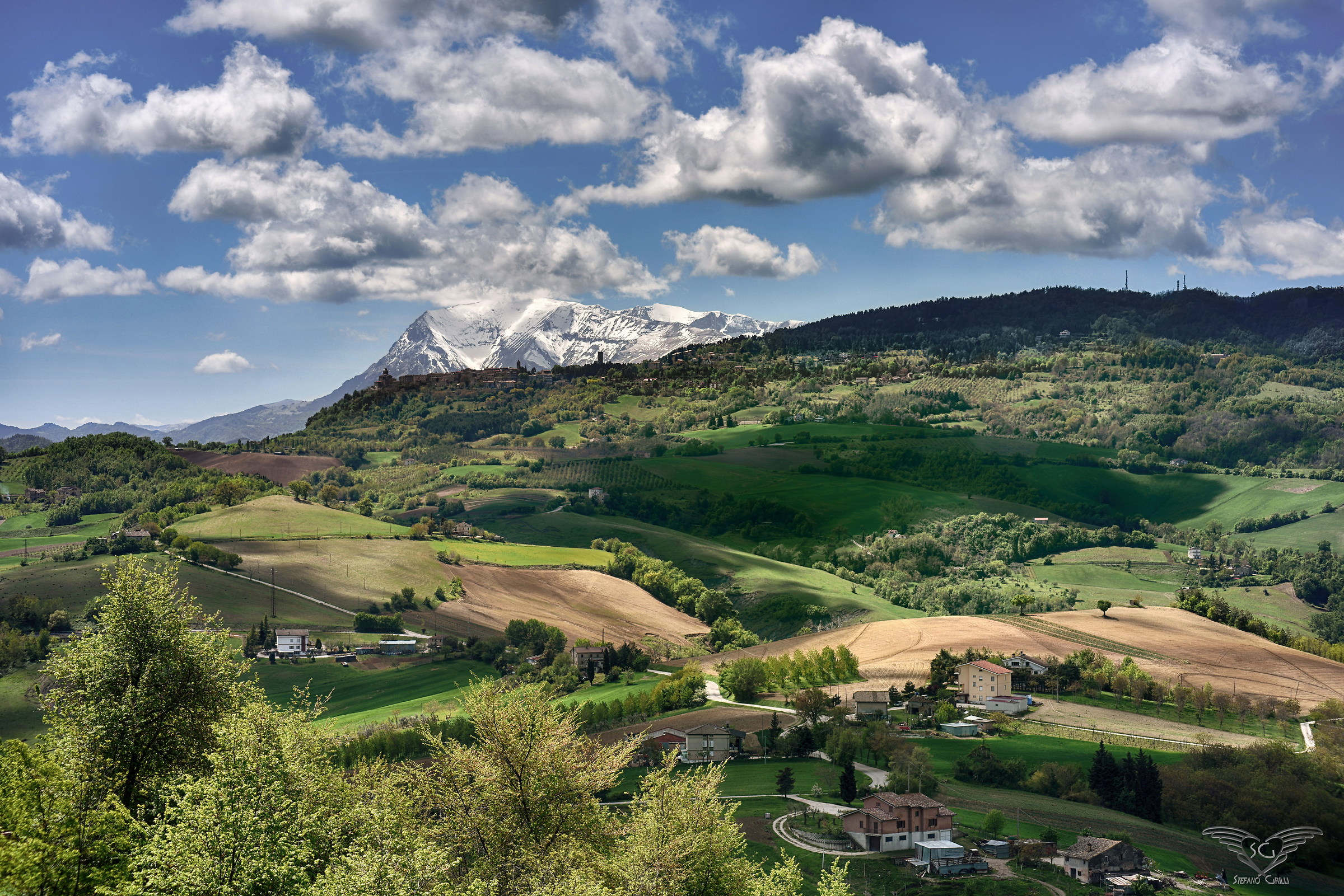 Mount Carrier, from Santa Vittoria In Matenano ...