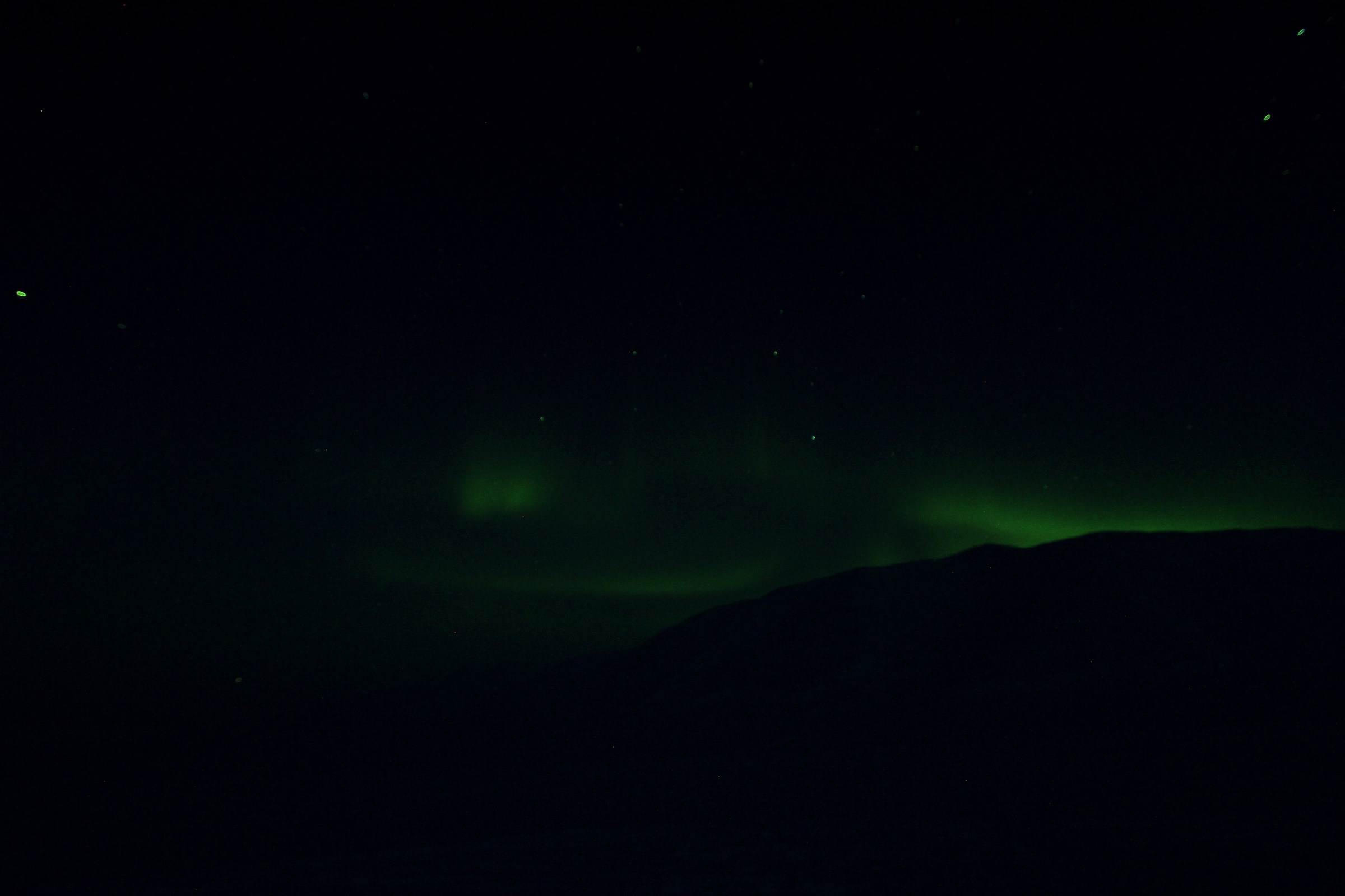 Hint of Aurora Svalbard