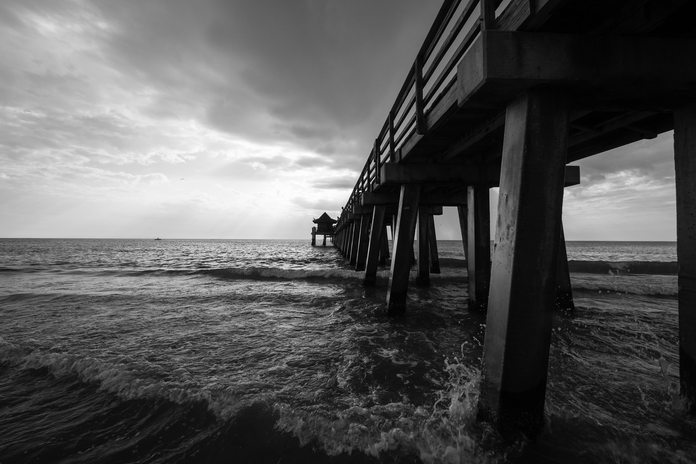 Naples pier sunset