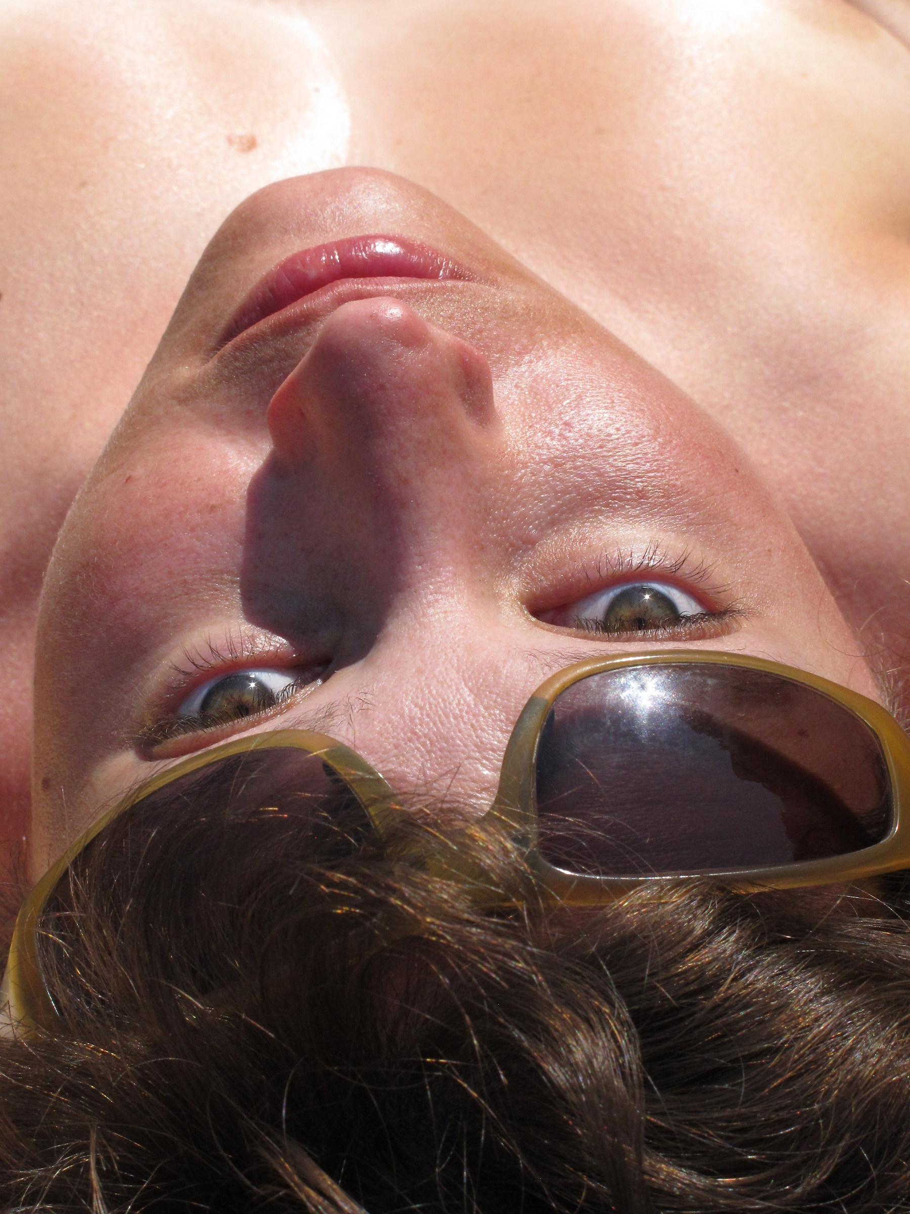 sguardo sotto il sole