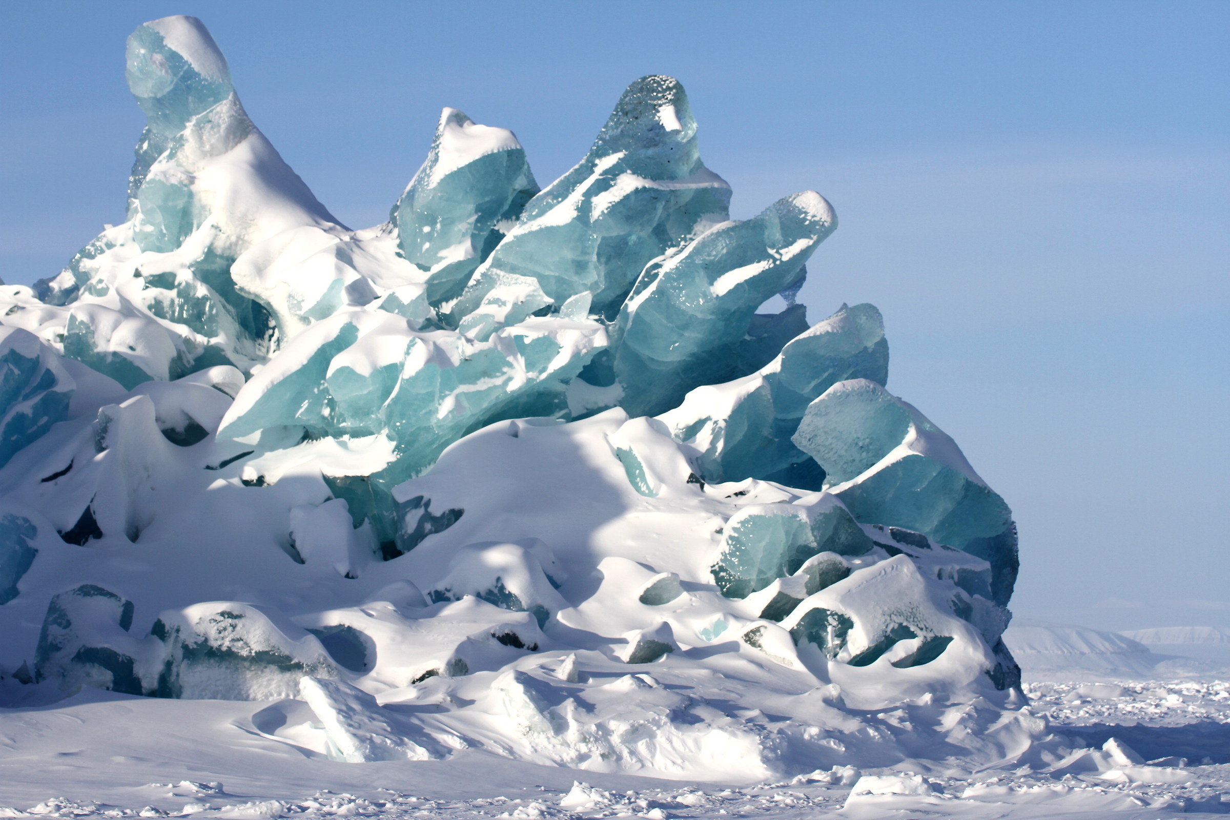 Iceberg isole Svalbard