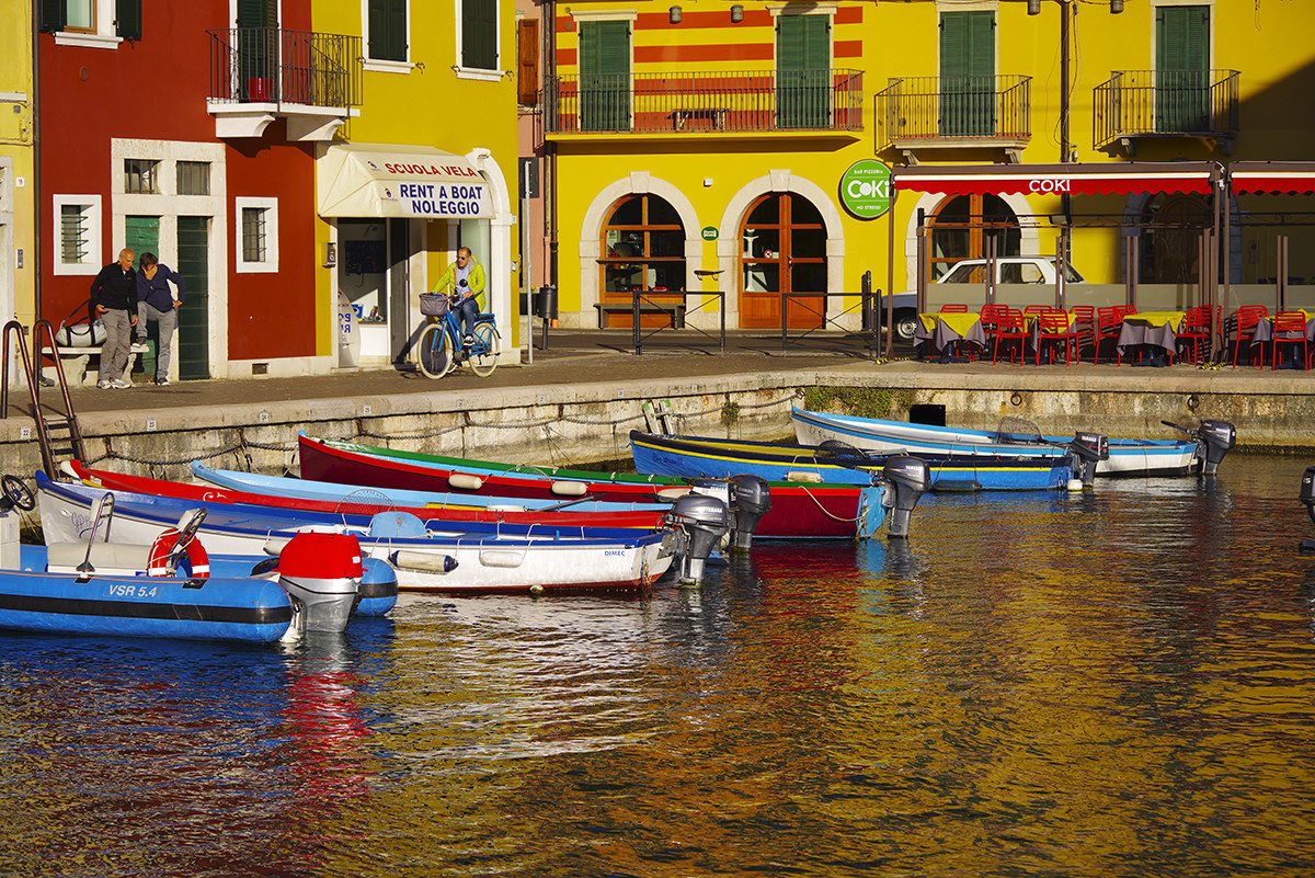 Colorfull harbor - Castelletto di Brenzone (vr)