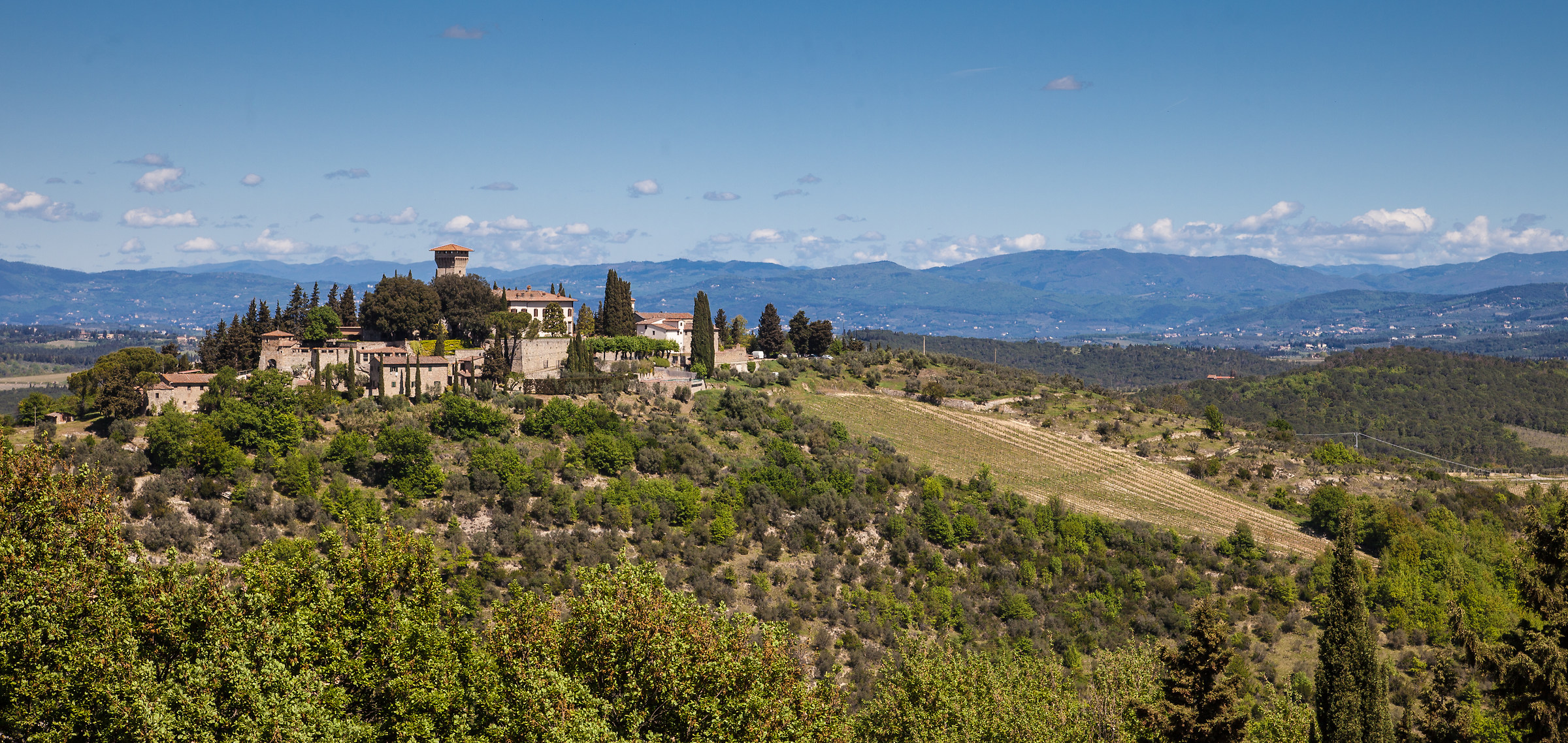 Among the castles of Chianti