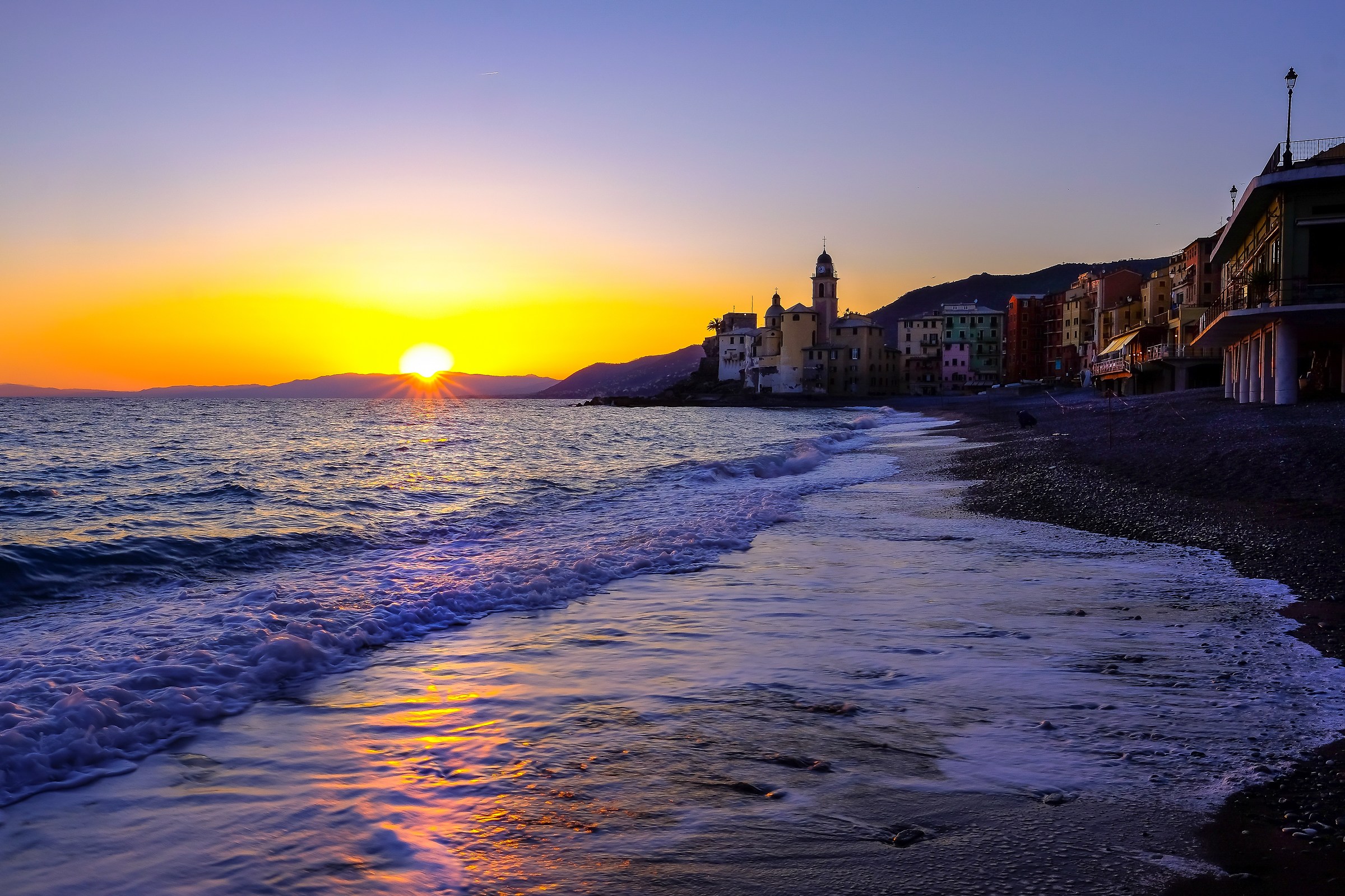 Last sun in Camogli