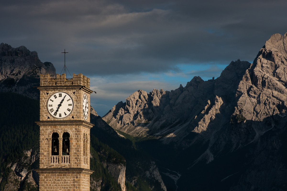 19:05 a Danta di Cadore ...
