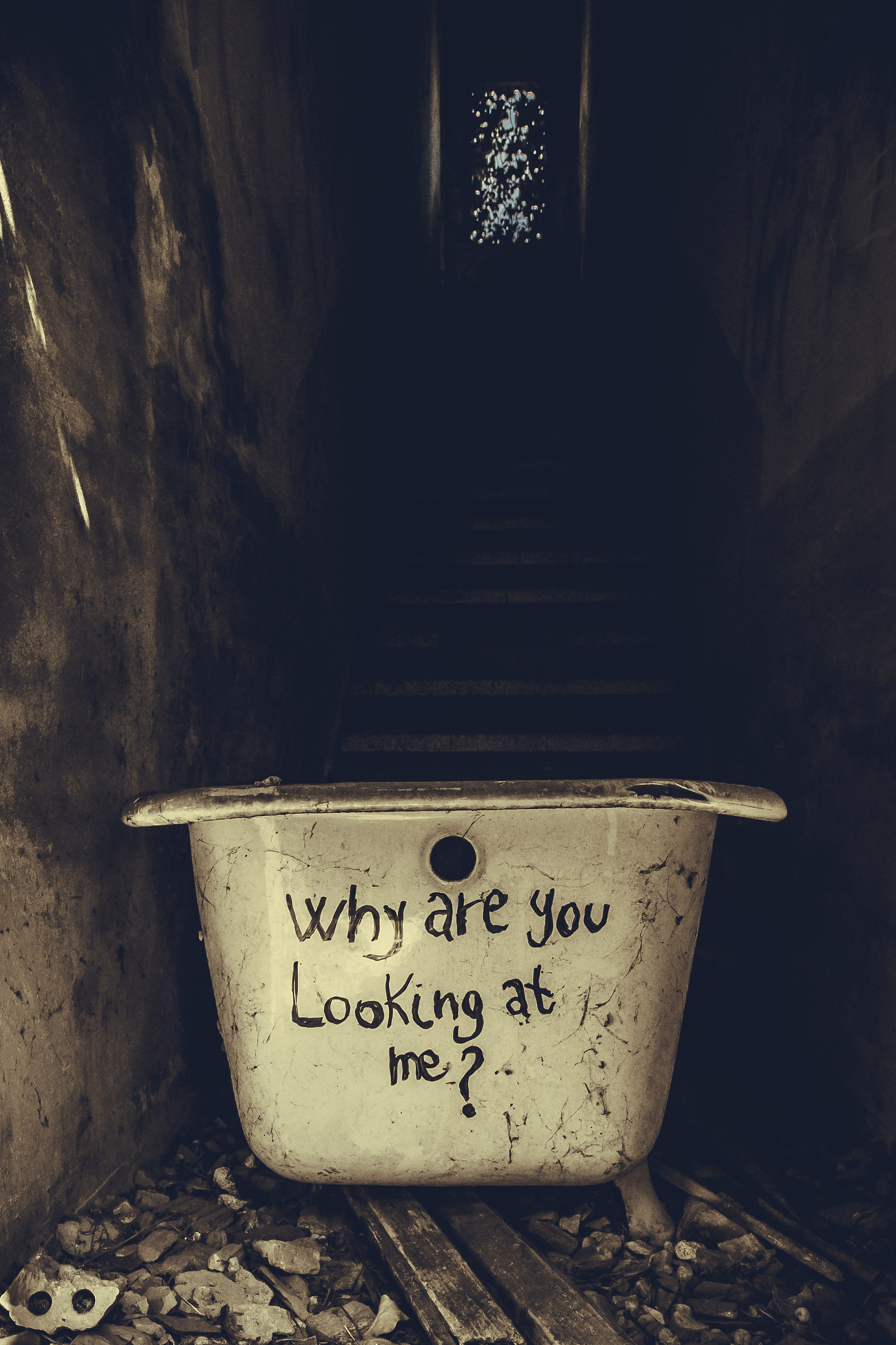 Why are you looking at me?