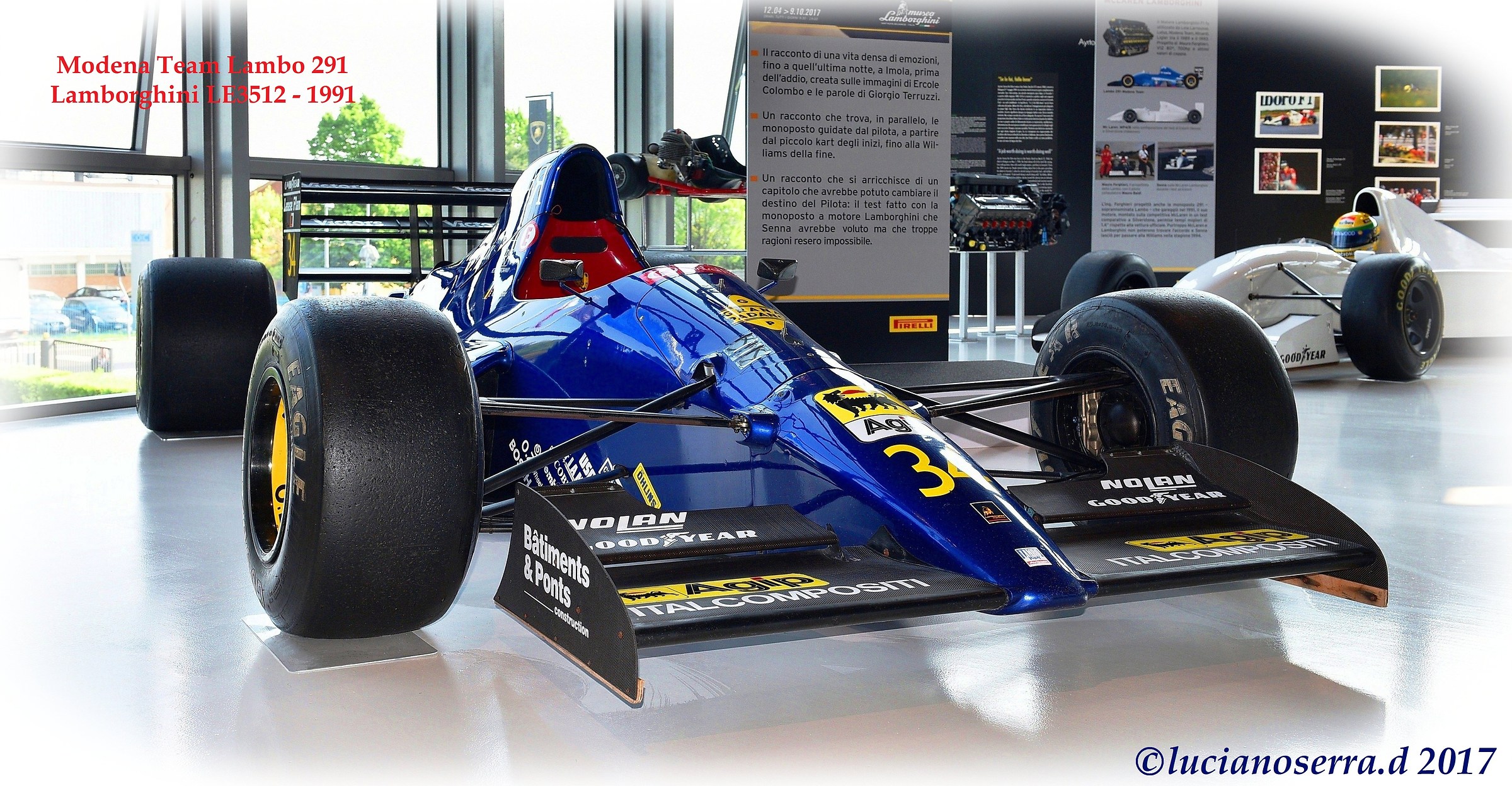 Team Modena Lambo Lamborghini 291 LE 3512 V 12-1991