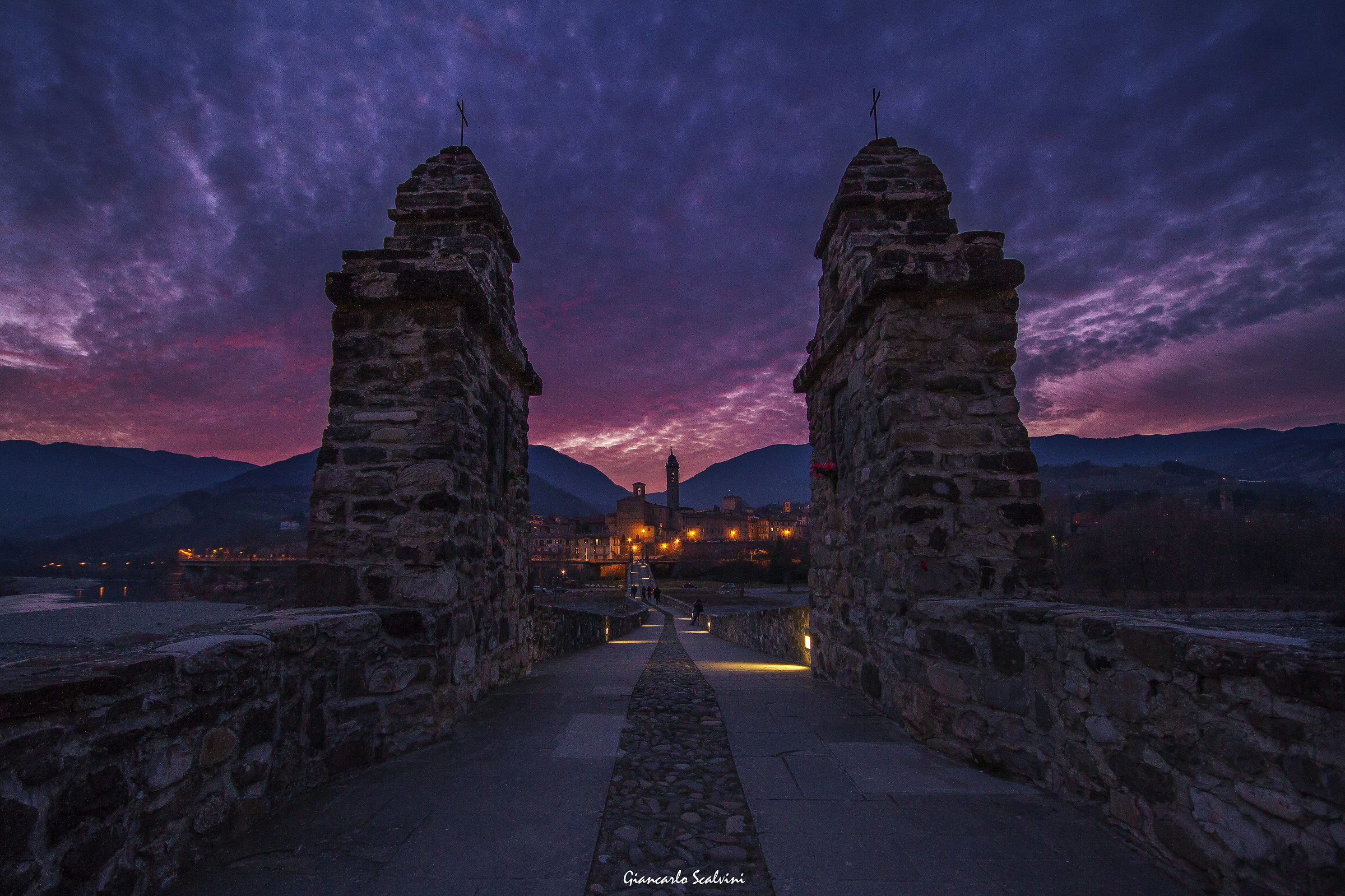 Devil's Bridge. Bobbio Piacenza