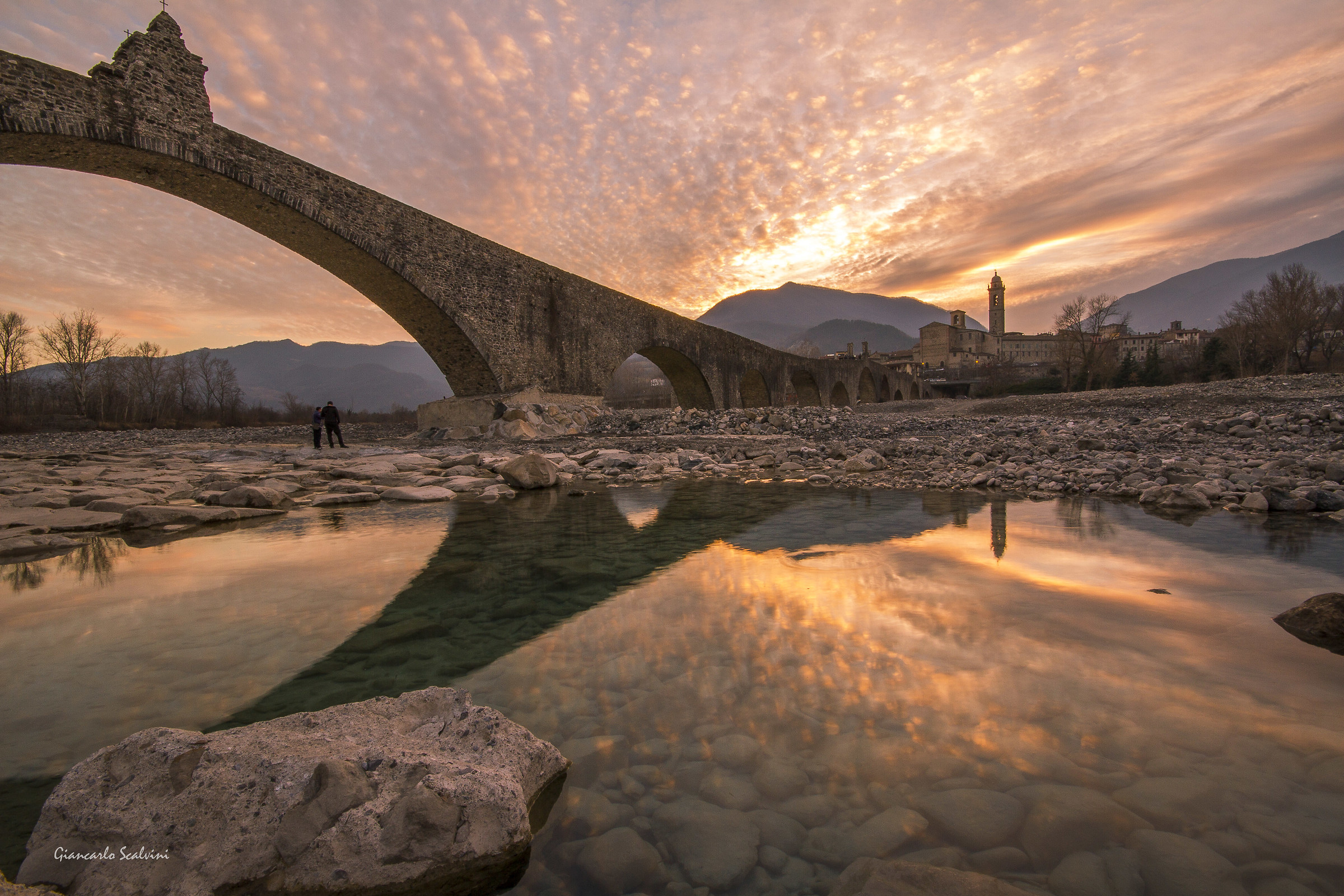 Devil's Bridge. Bobbio Piacenza