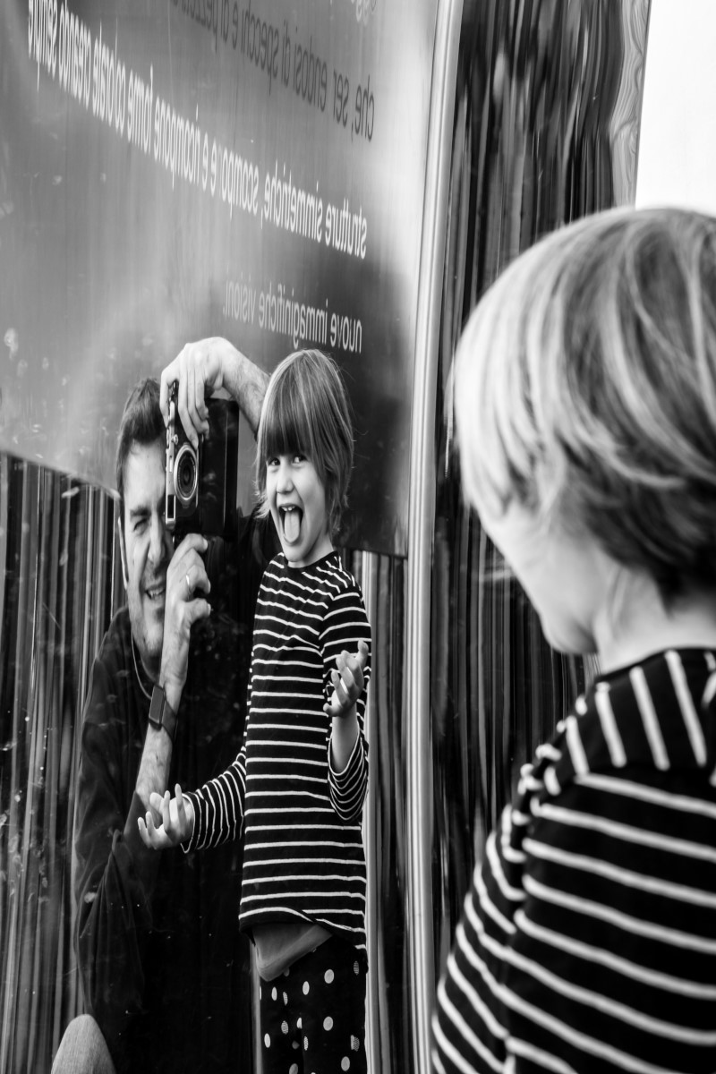 La linguaccia e lo specchio