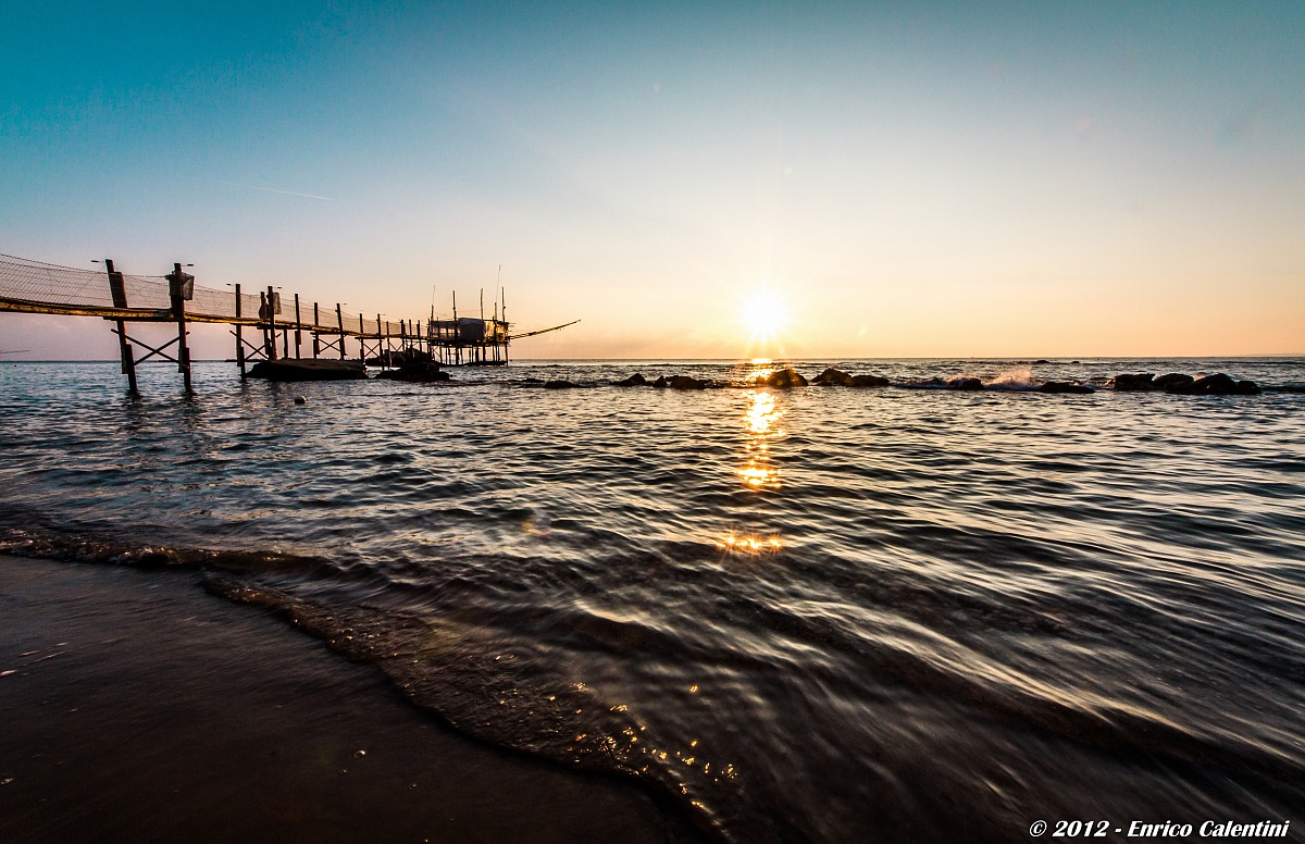 Alba a Punta Cavalluccio, San Vito, (ch)