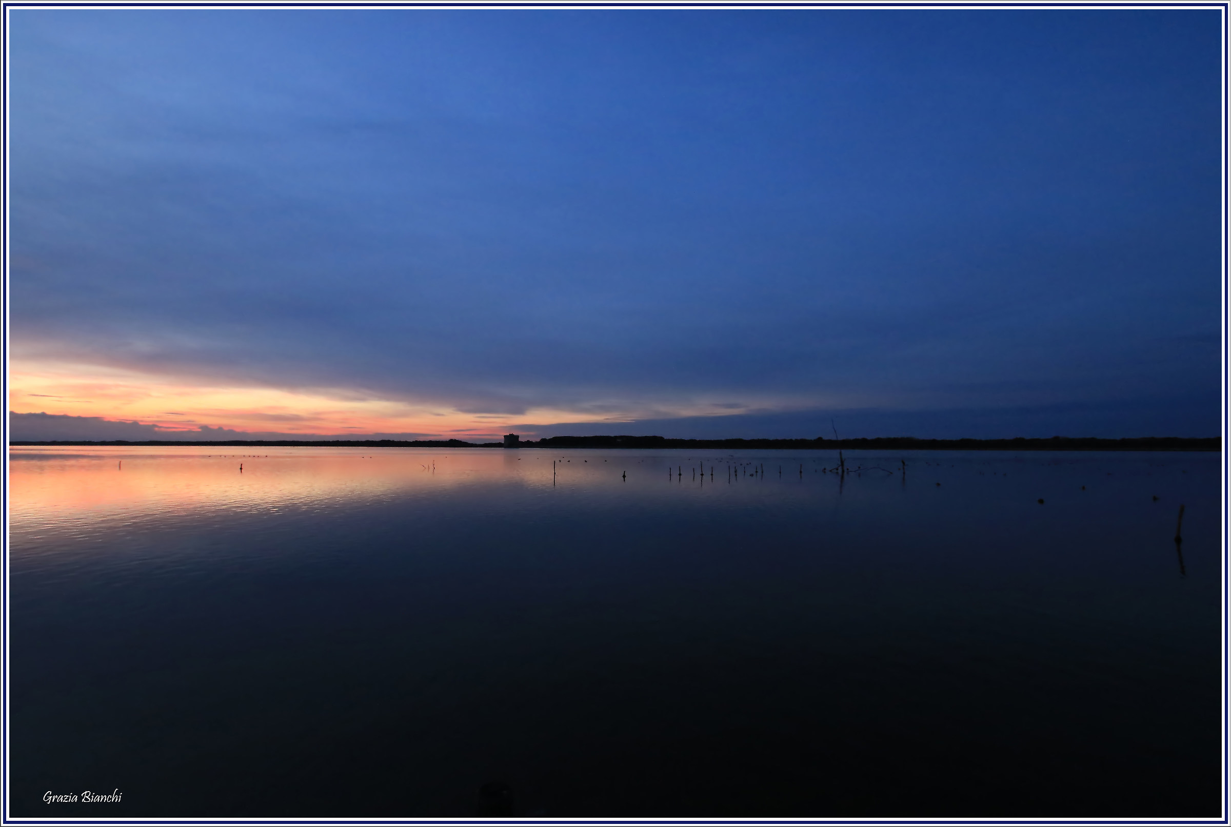 Alba all'Oasi di Burano