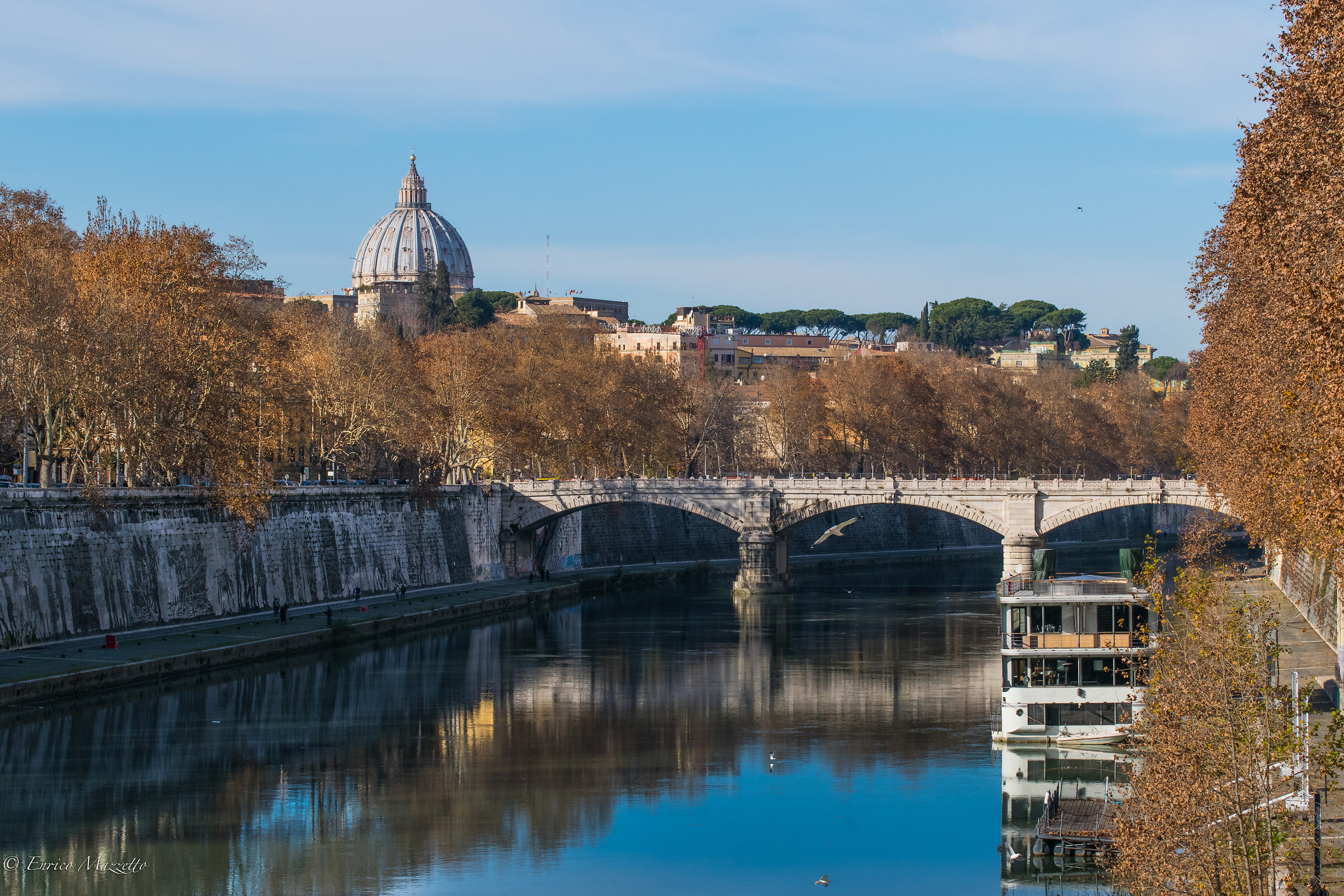 Along the Tiber