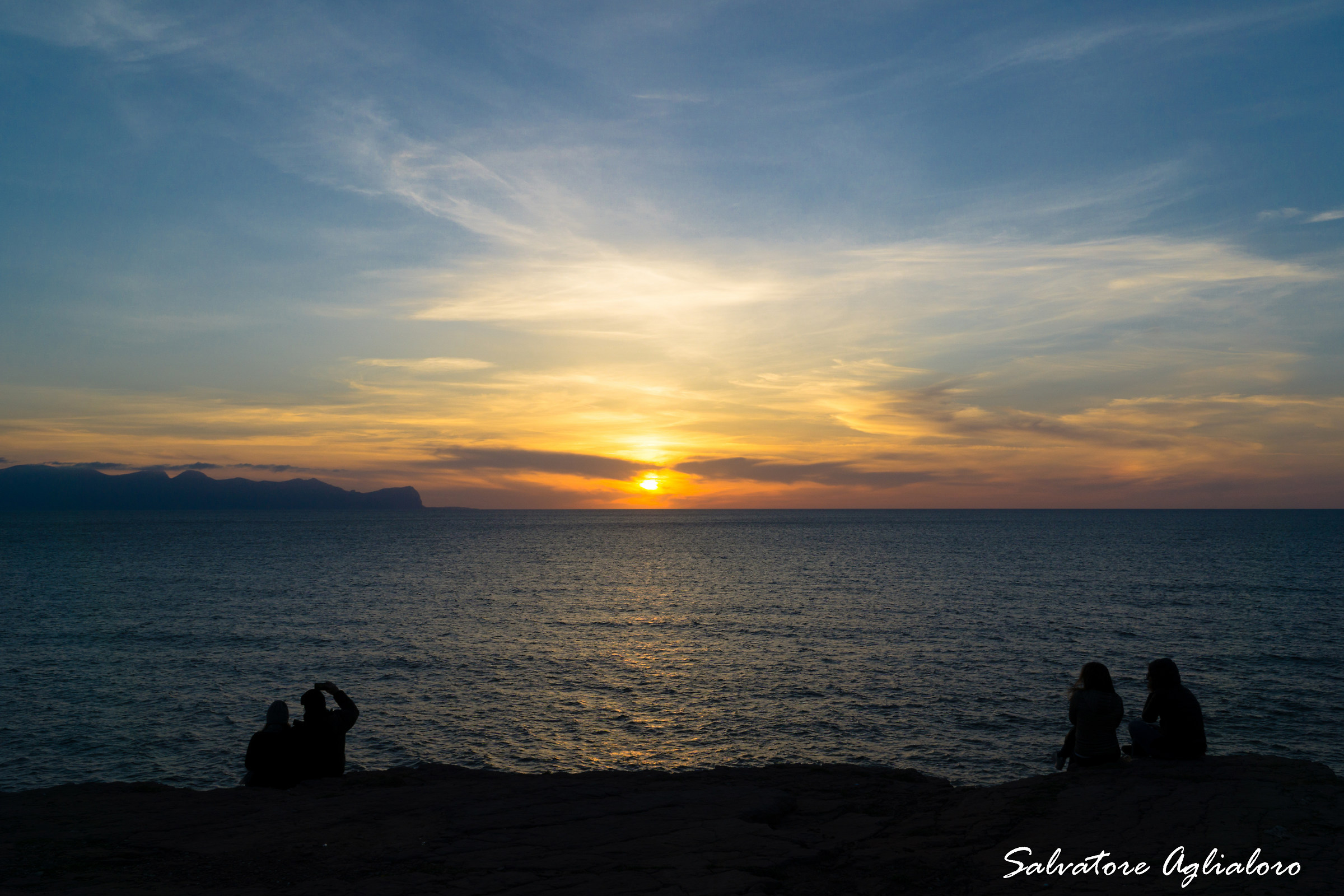 Sunset at Calarossa - Terrasini