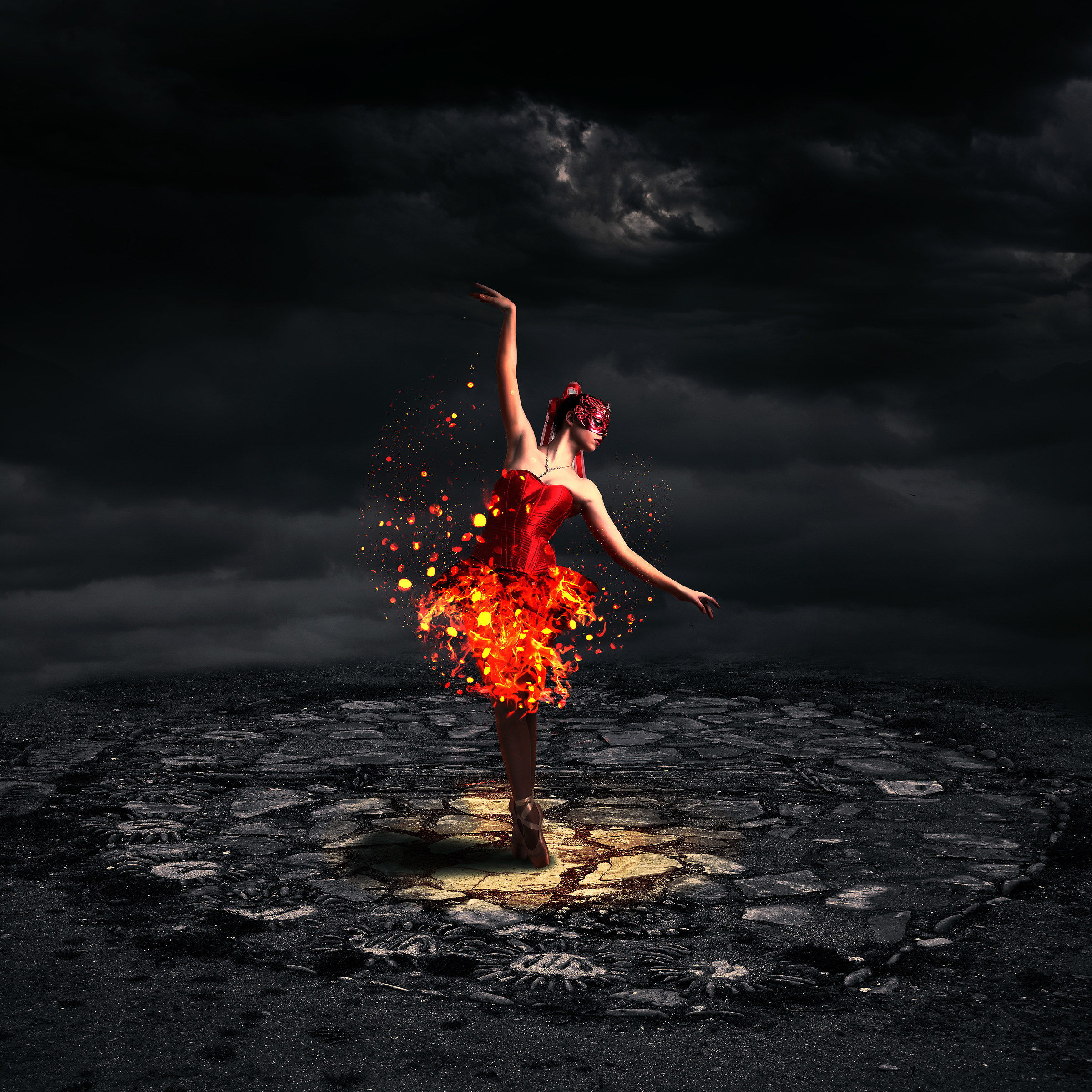 Dancing in flames