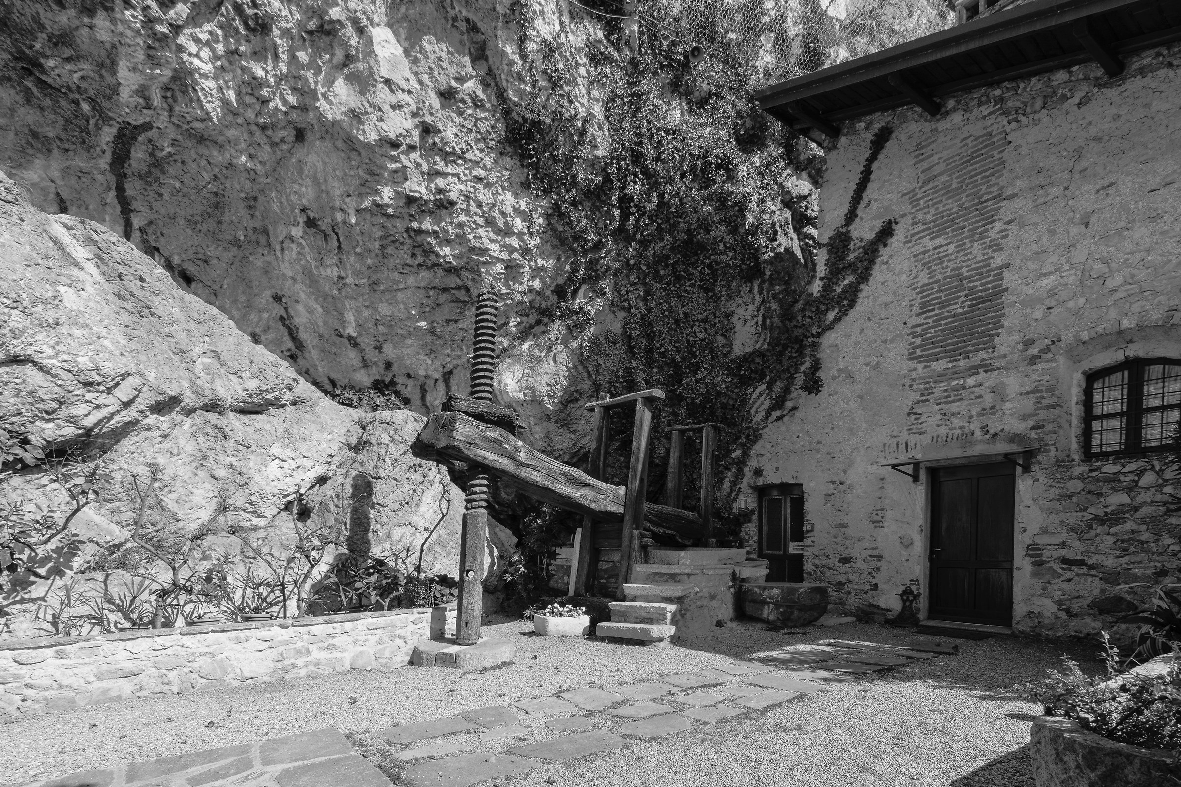 The ancient wine press