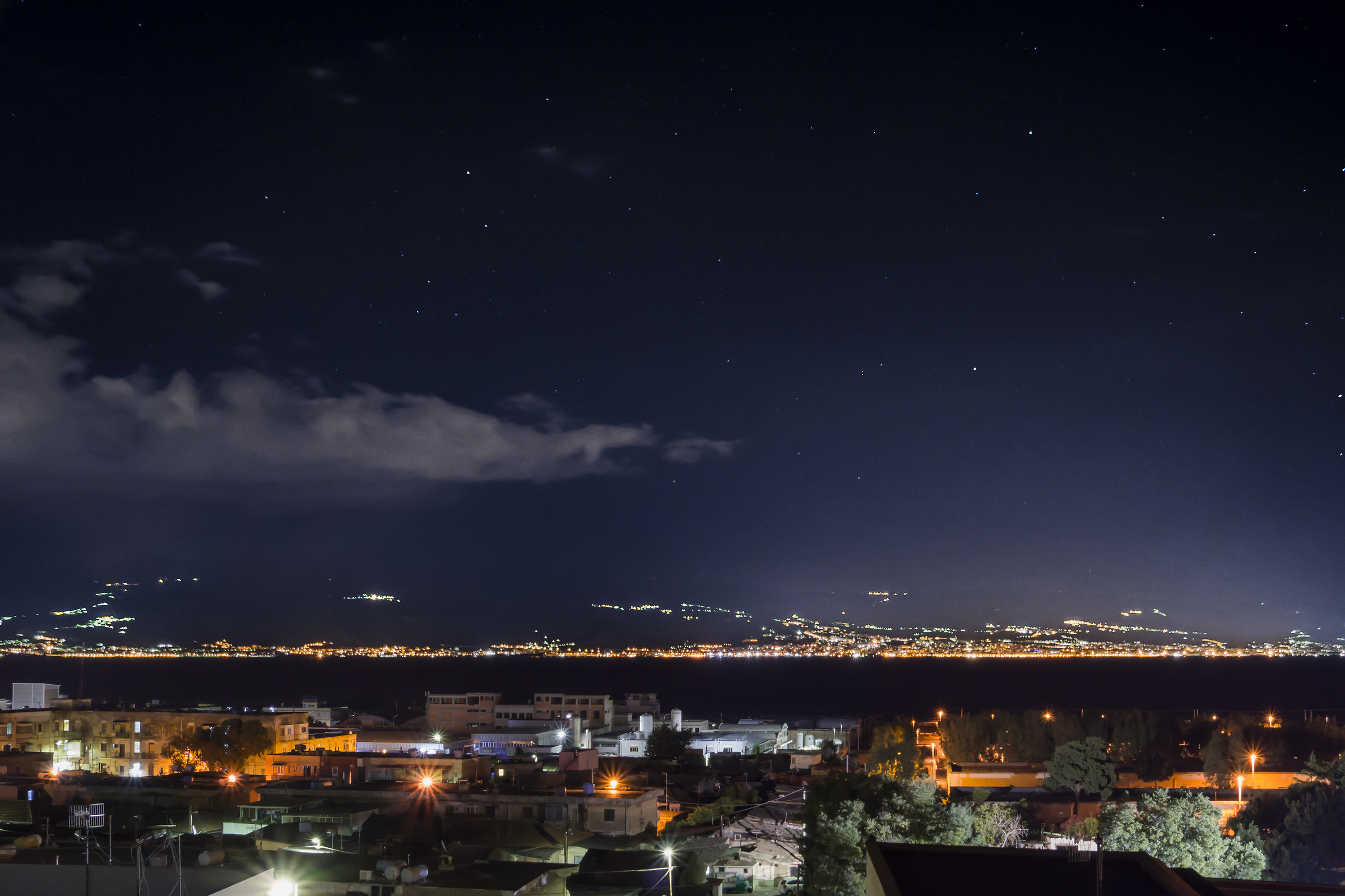 Reggio view from Messina 2.0