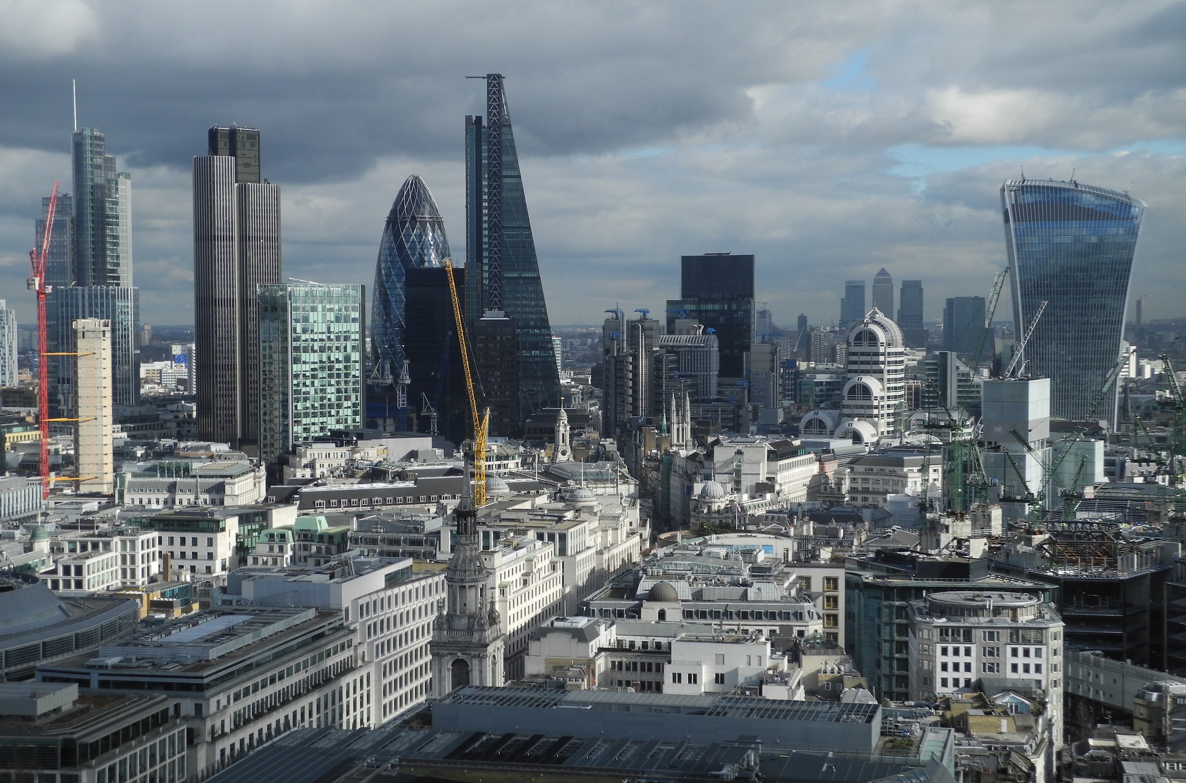 Londra, vista dalla cupola della St. Paul Chatedral