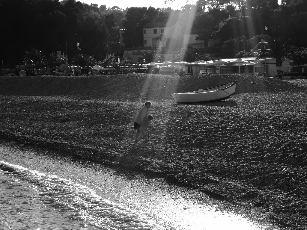 segno divino in spiaggia?