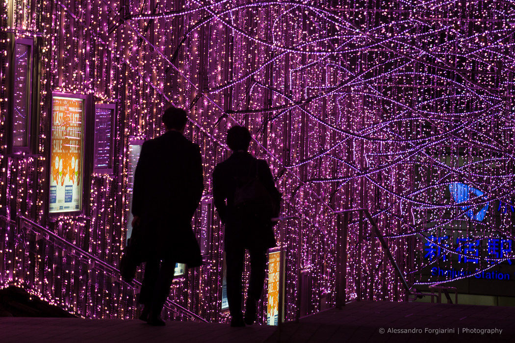 Tokyo winter lights