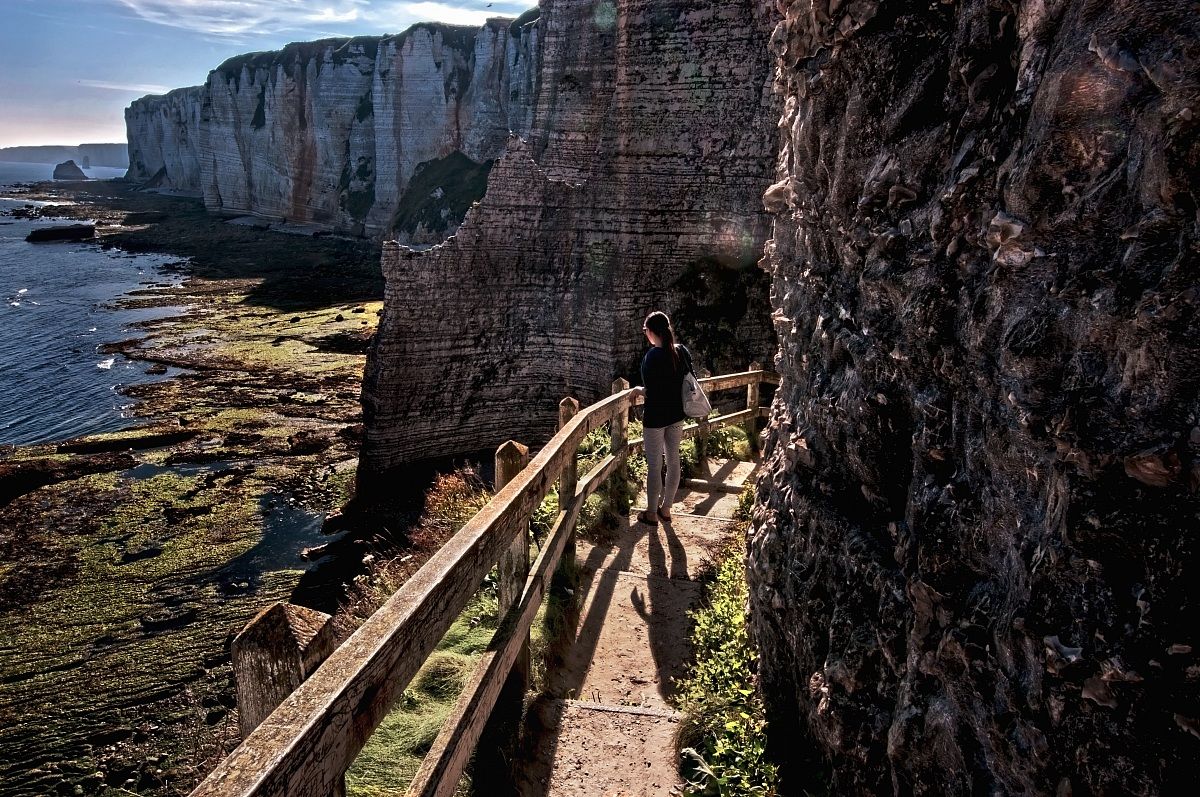 Etretat:una paesaggio spettacolare!